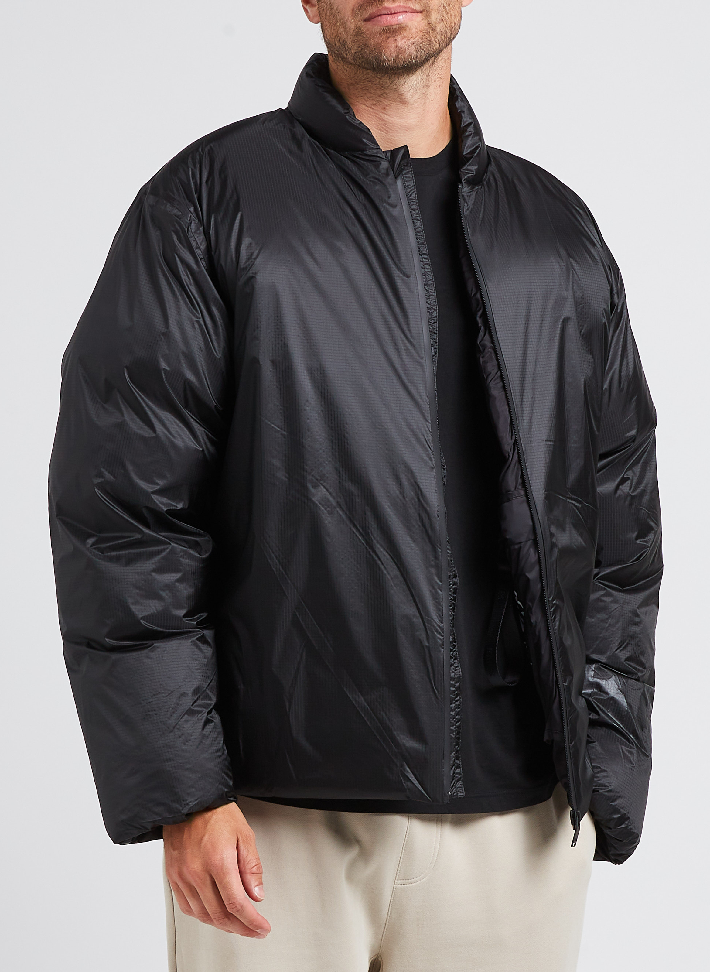 Doudoune ample  RAINS Noir