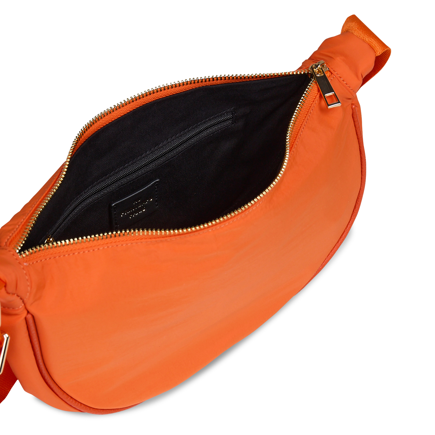 Bolso de banana con pedrería AU PRINTEMPS PARIS Naranja