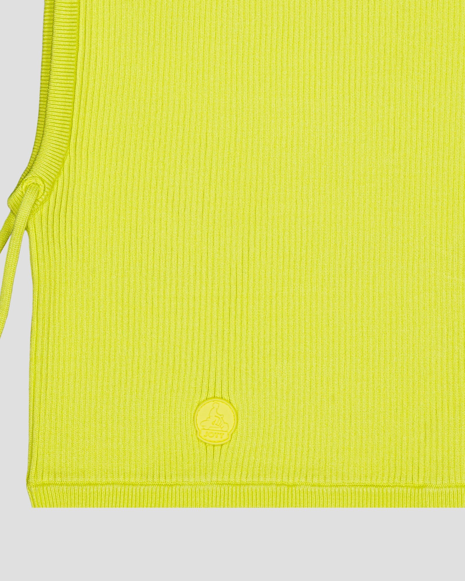 Knit hooded cagoule JOTT Yellow