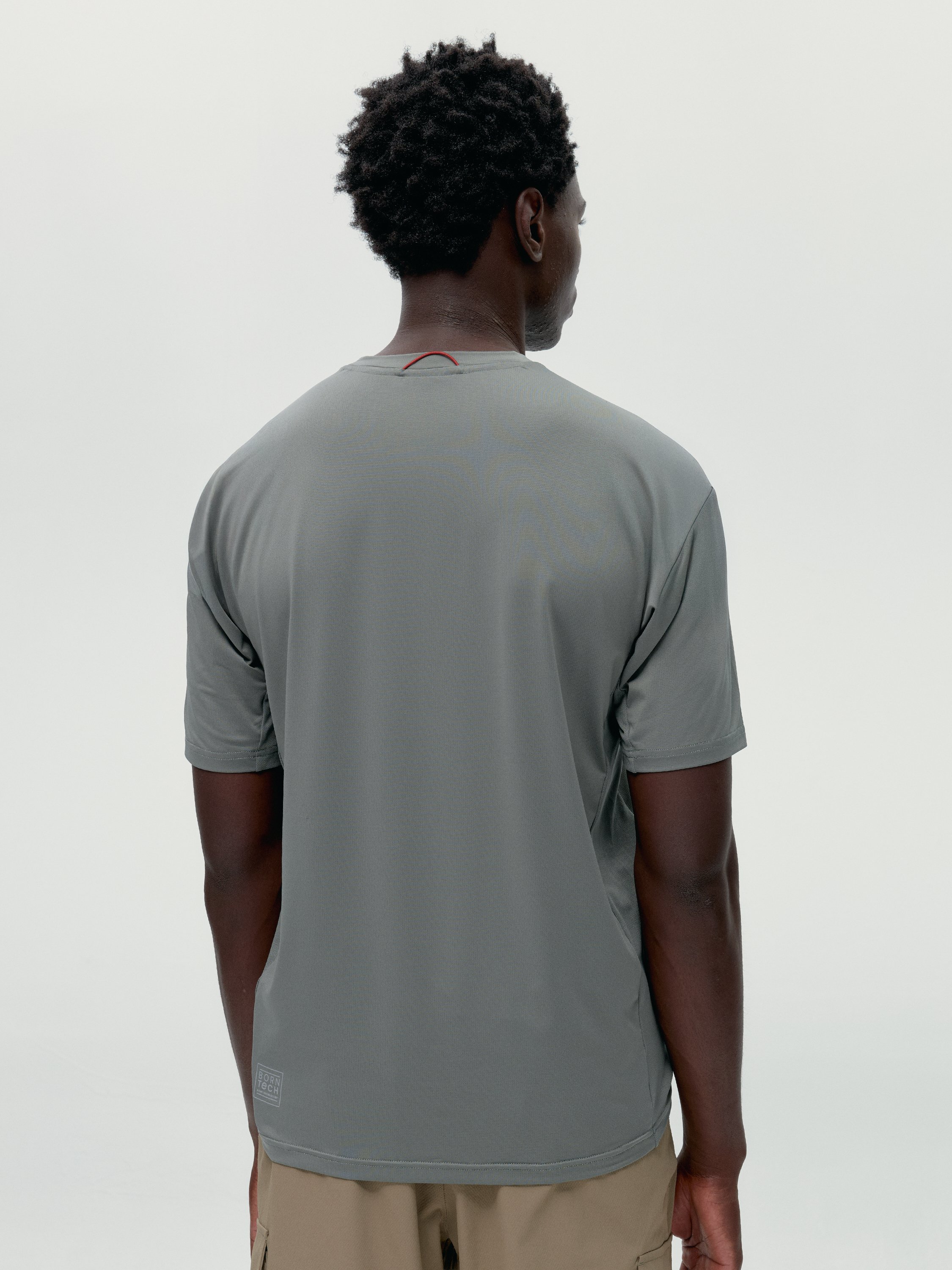 Short-sleeve performance sports t-shirt BORN Green