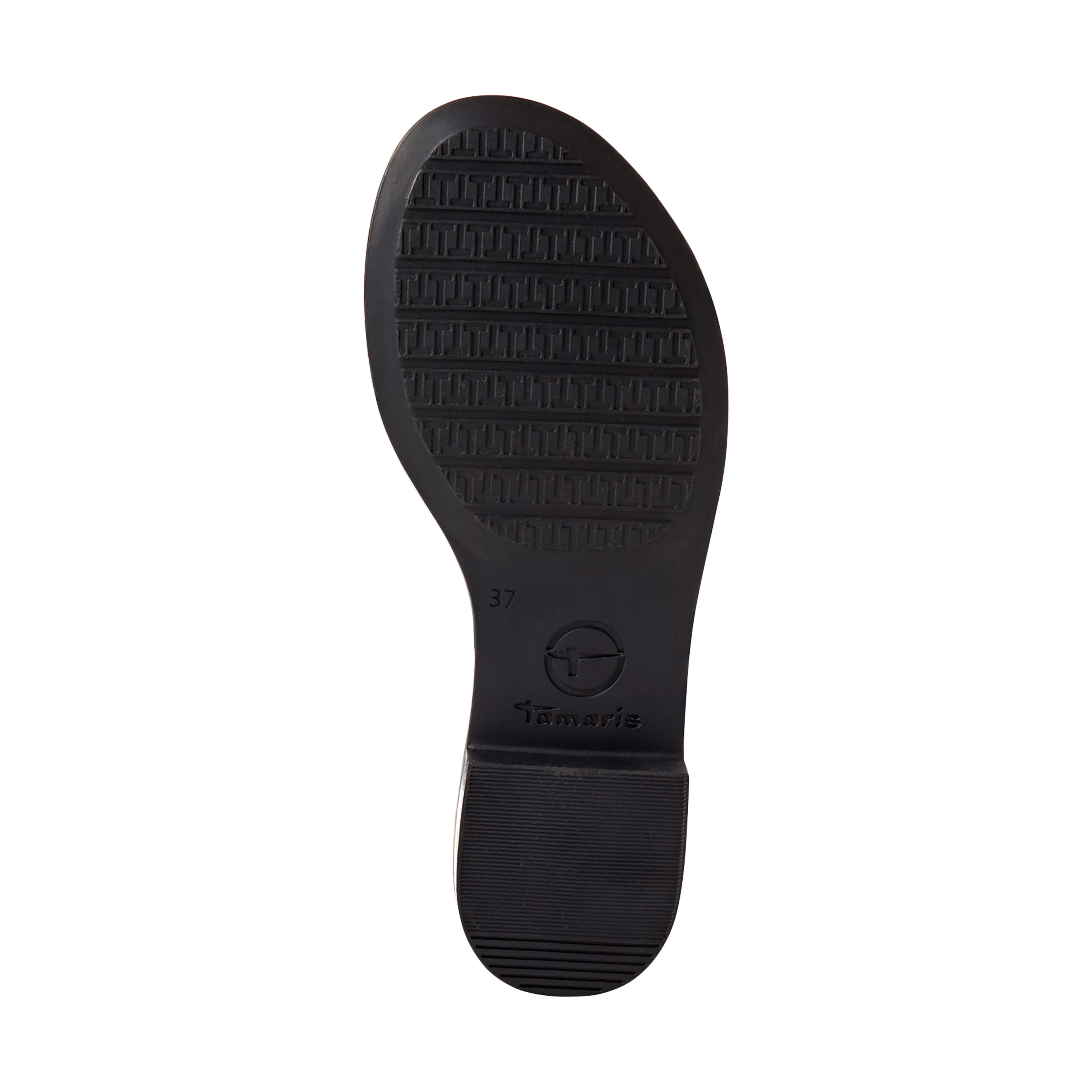 Sandales cuir TAMARIS Noir