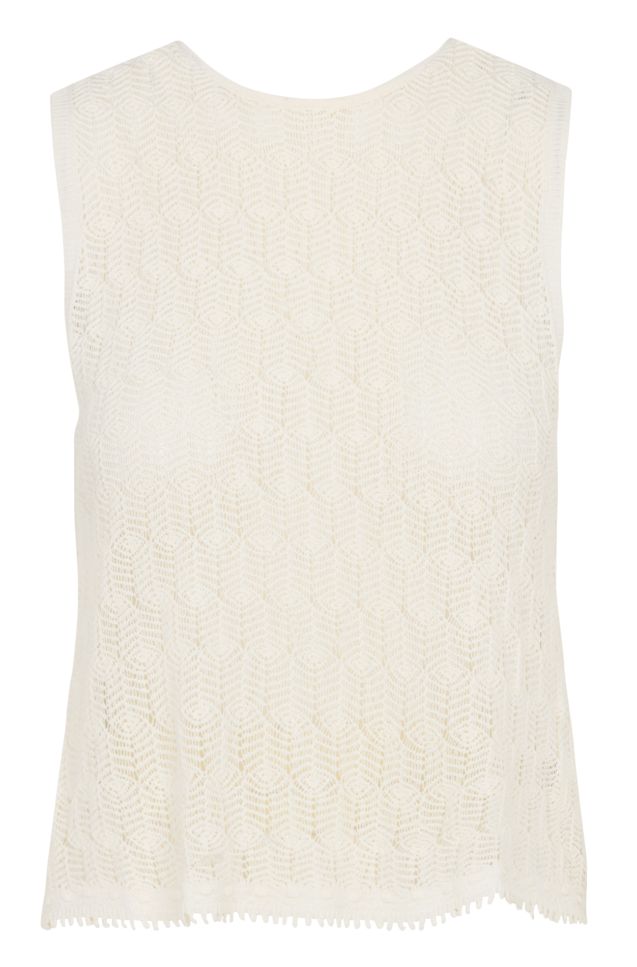 Mouwloze top met open rug KOOKAI Wit