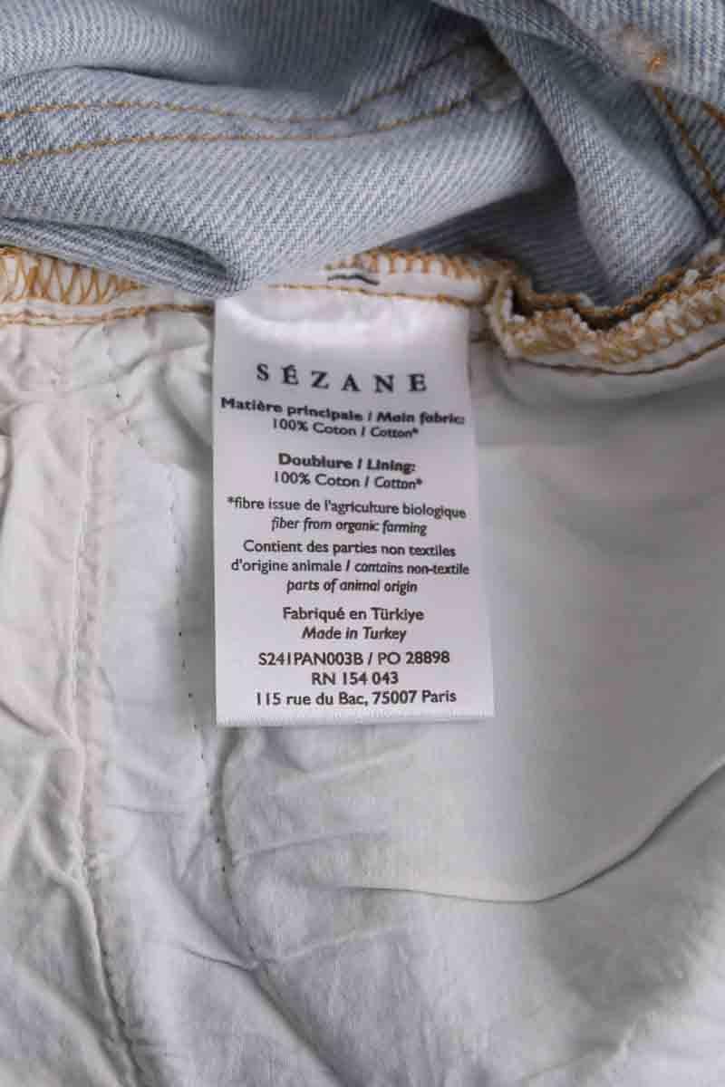 Jean droit SEZANE - Seconde main Bleu