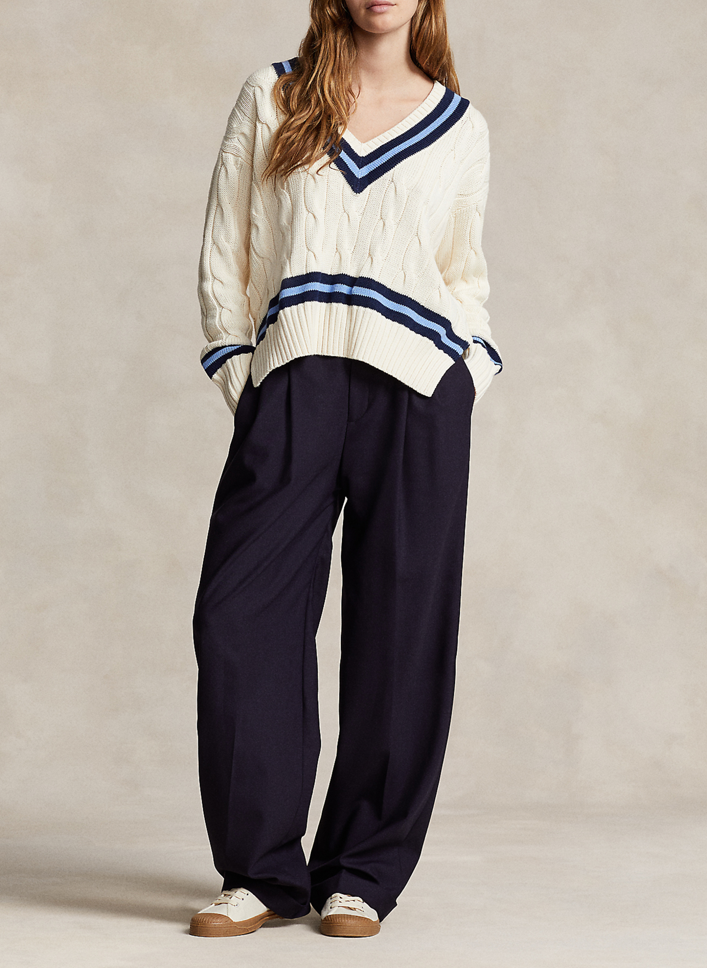 Baumwollpullover POLO RALPH LAUREN Weiss