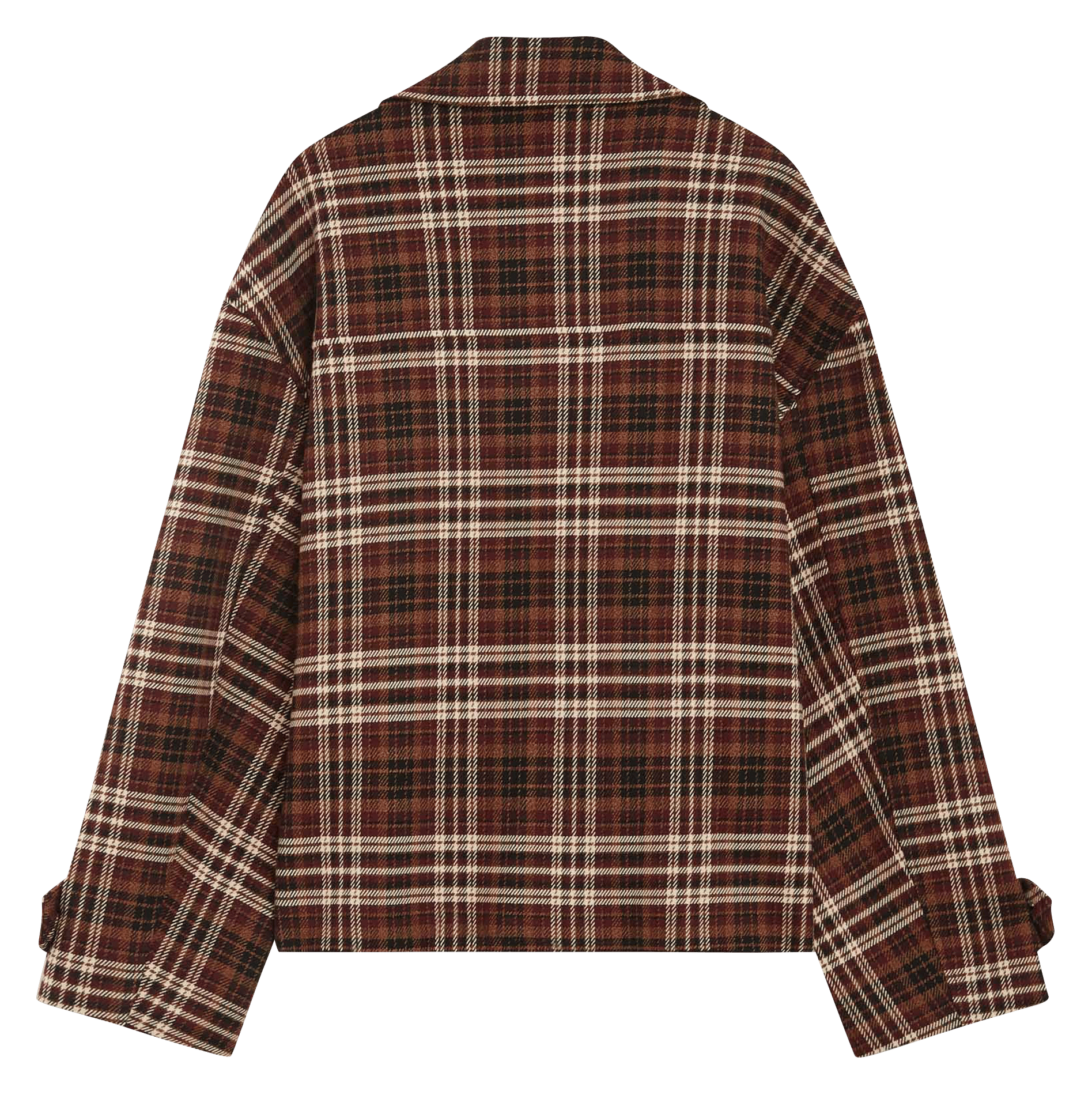 Oversized checked coat GRACE ET MILA Red