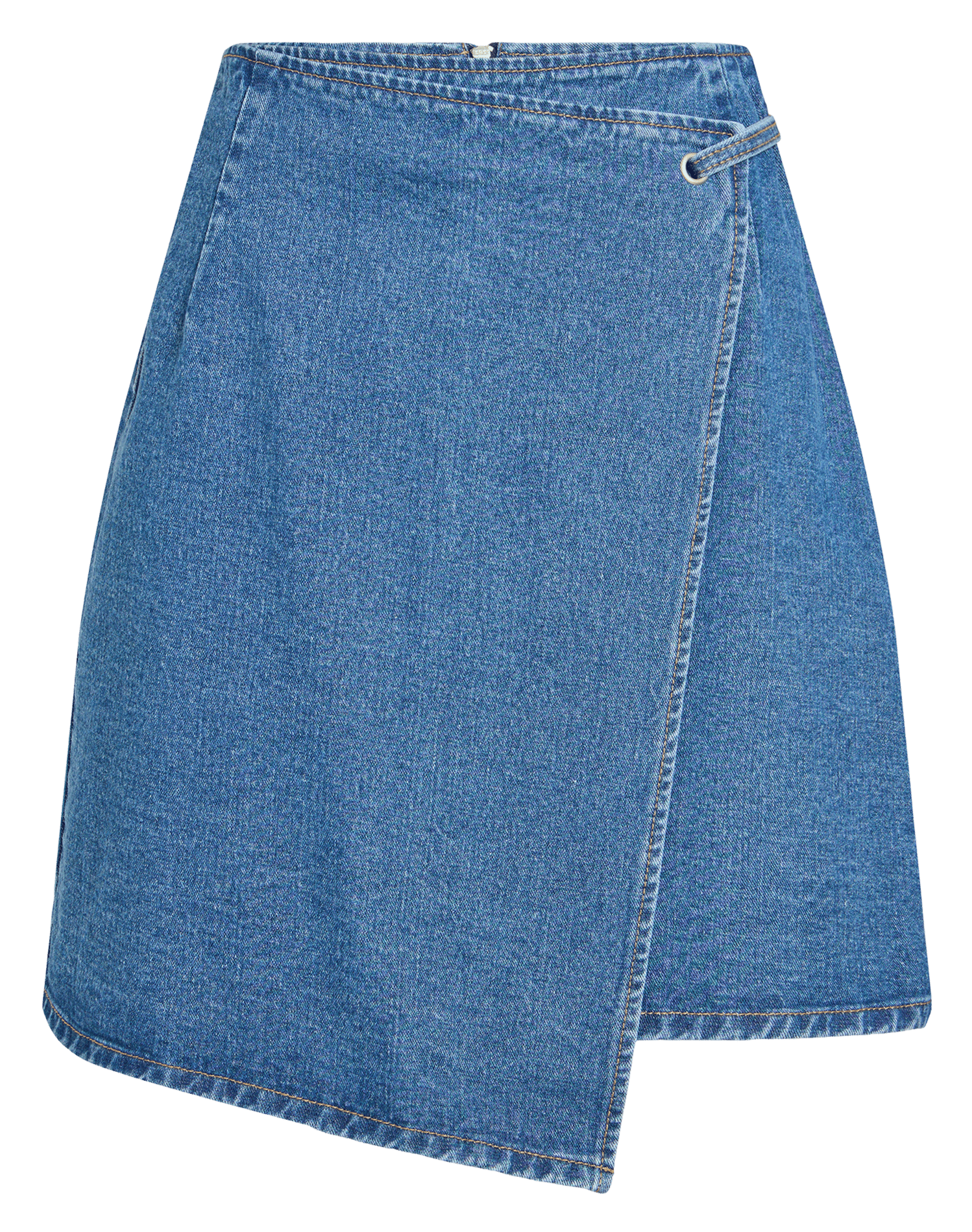 Straight-cut denim skirt VILA Blue