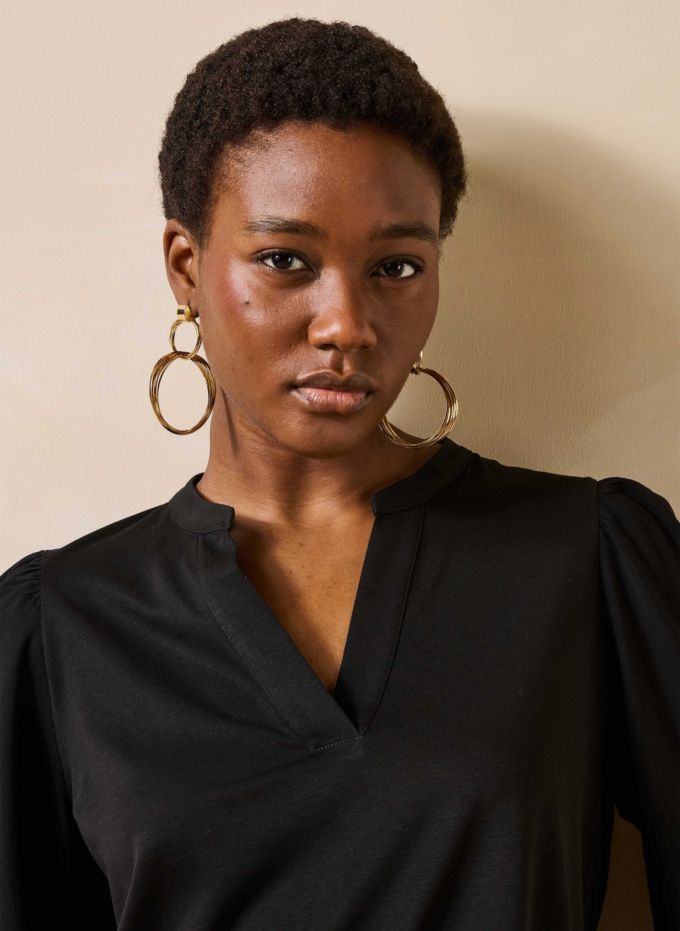 Chandelier earrings LA FEE MARABOUTEE Golden