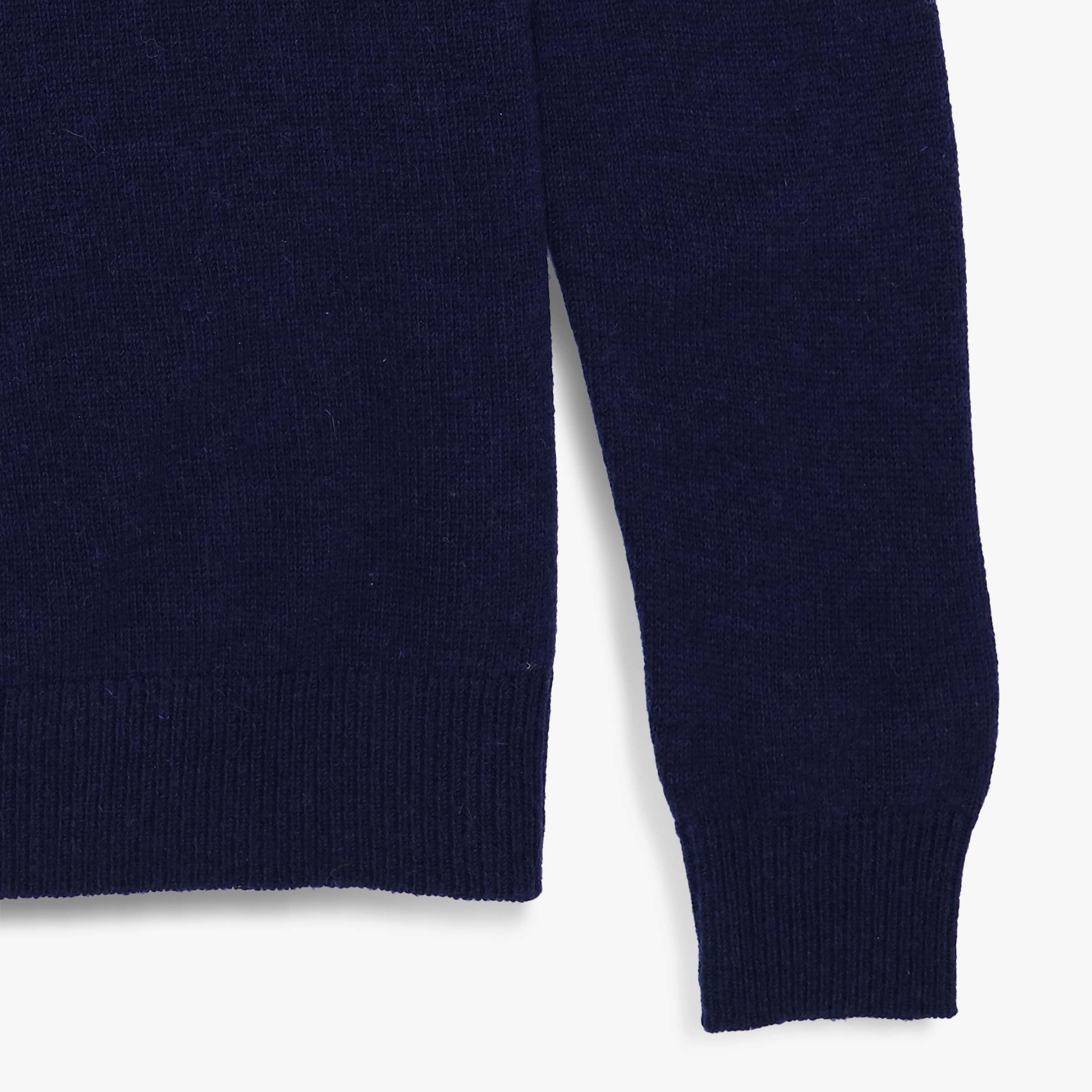 Sweater with plain round neckline SERGE BLANCO Blue