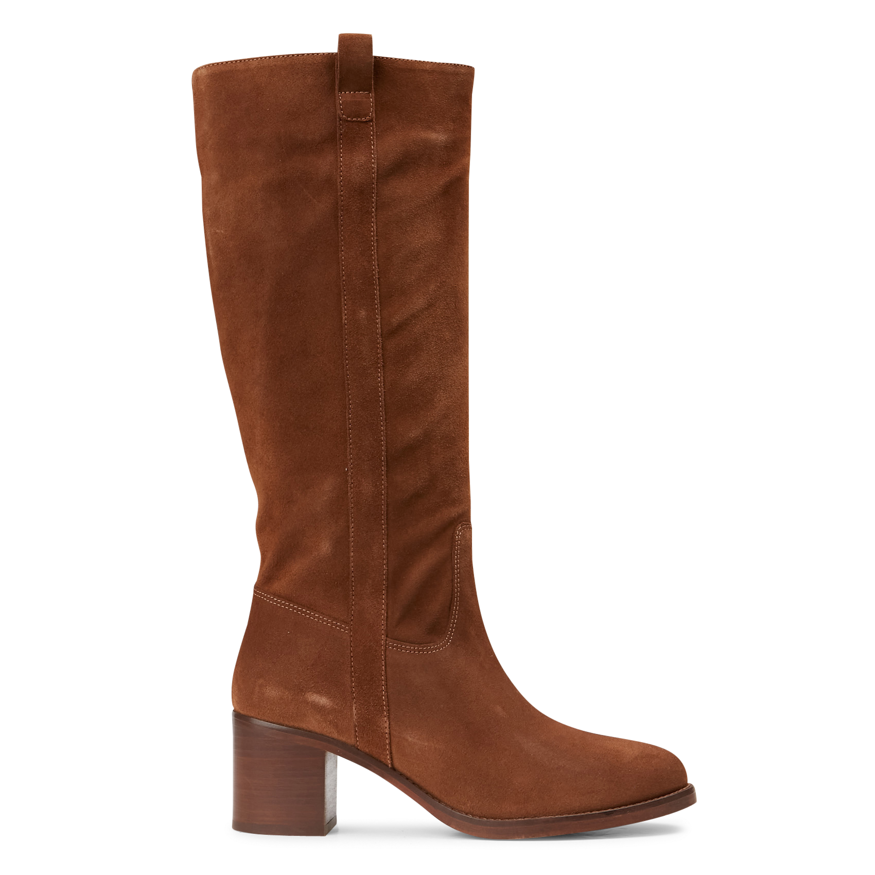 Heeled suede boots LA FEE MARABOUTEE