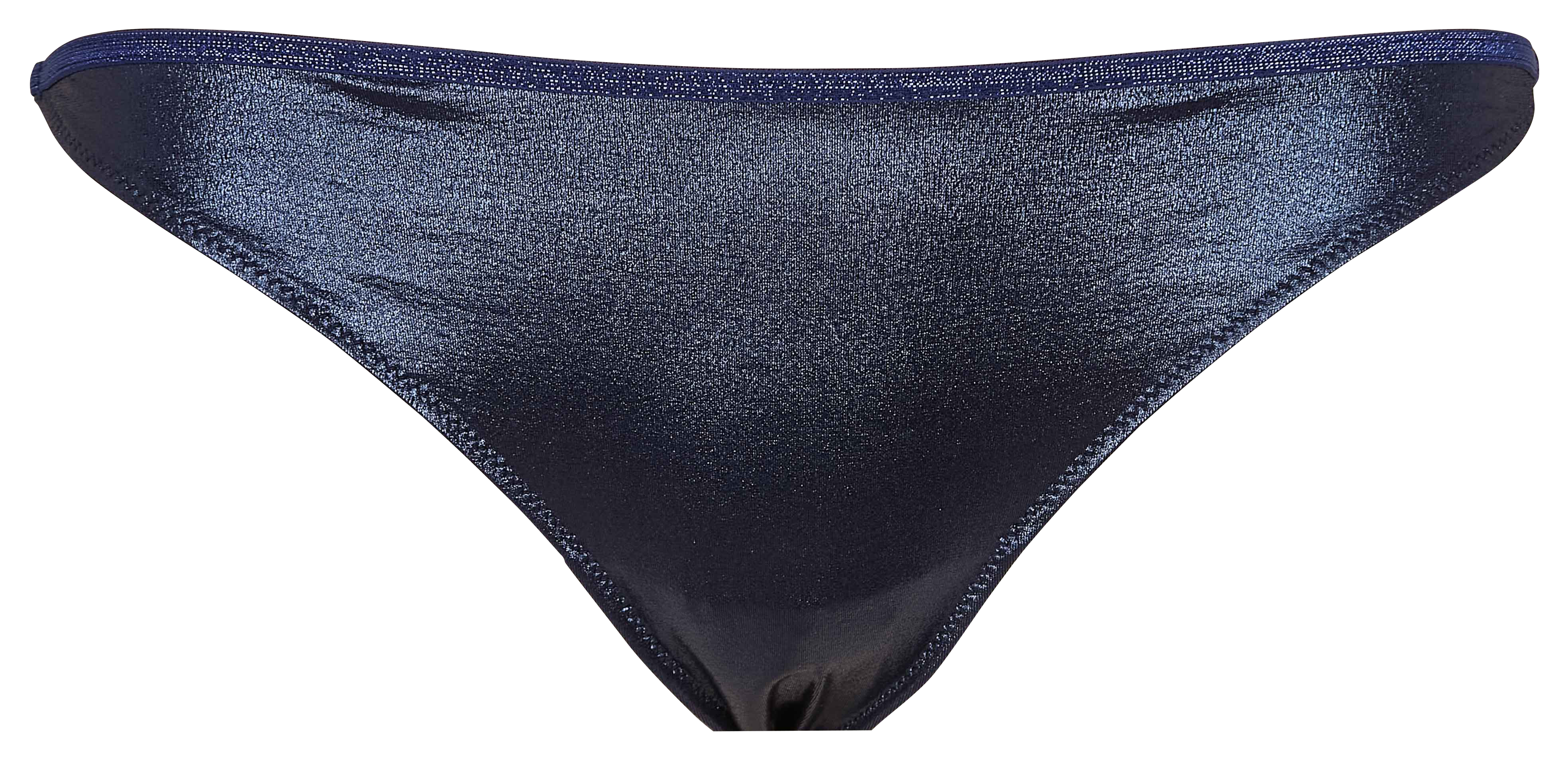 Tanga en dentelle LA NOUVELLE Bleu