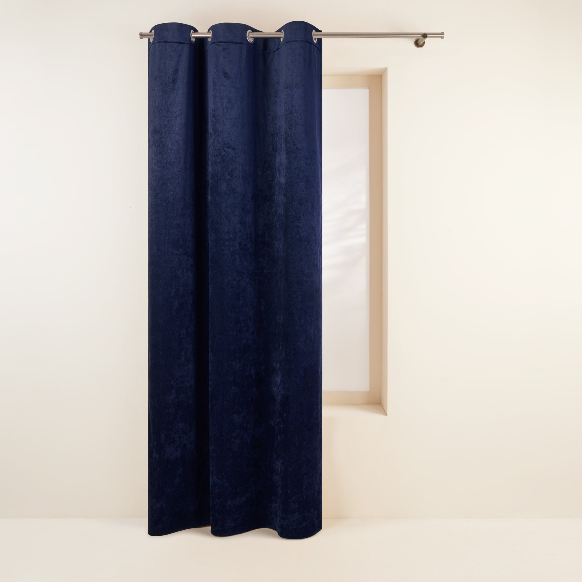 BAZYL - Curtain with eyelets MADURA Blue