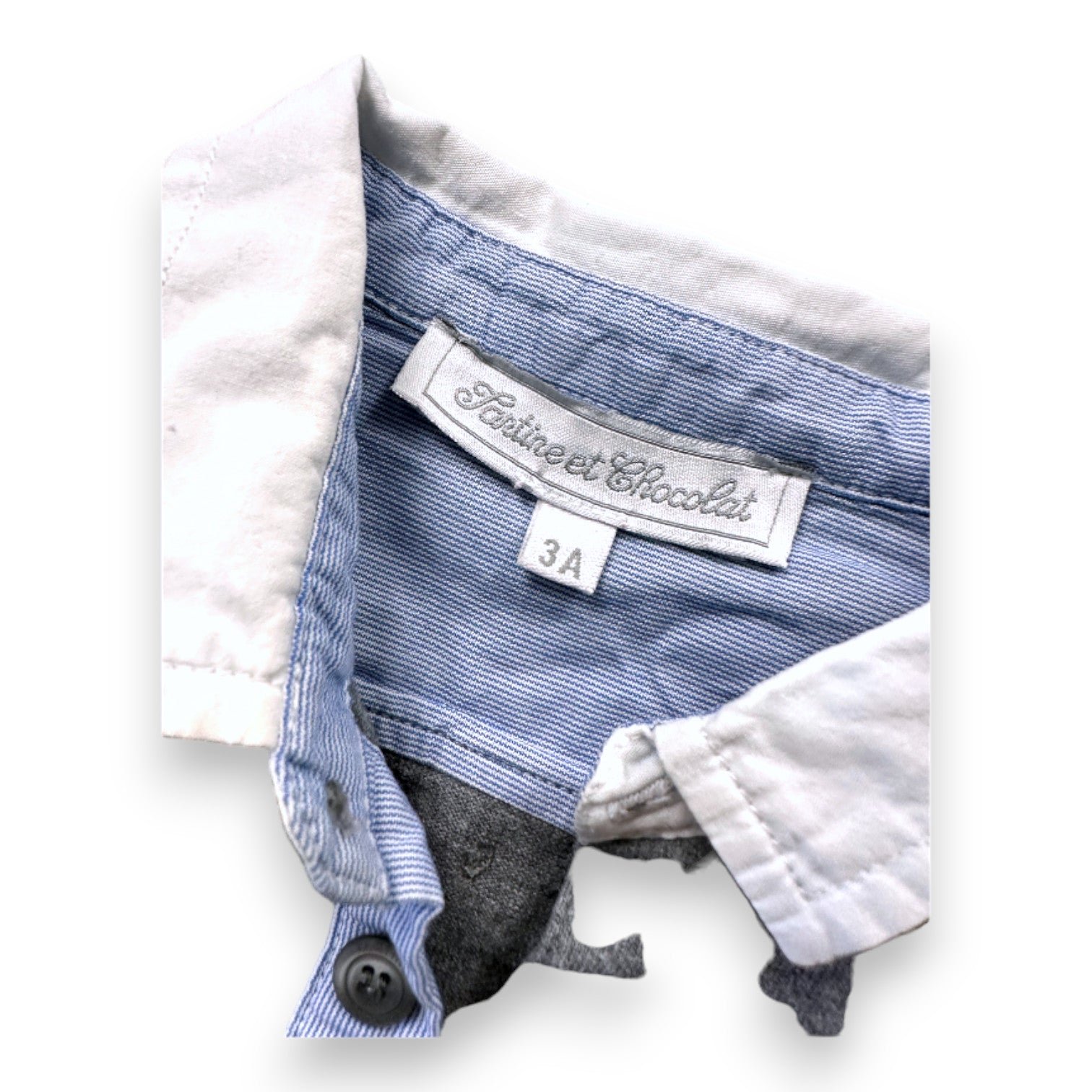 Grey Kids Polo - 3 years TARTINE ET CHOCOLAT - seconde-main Grey