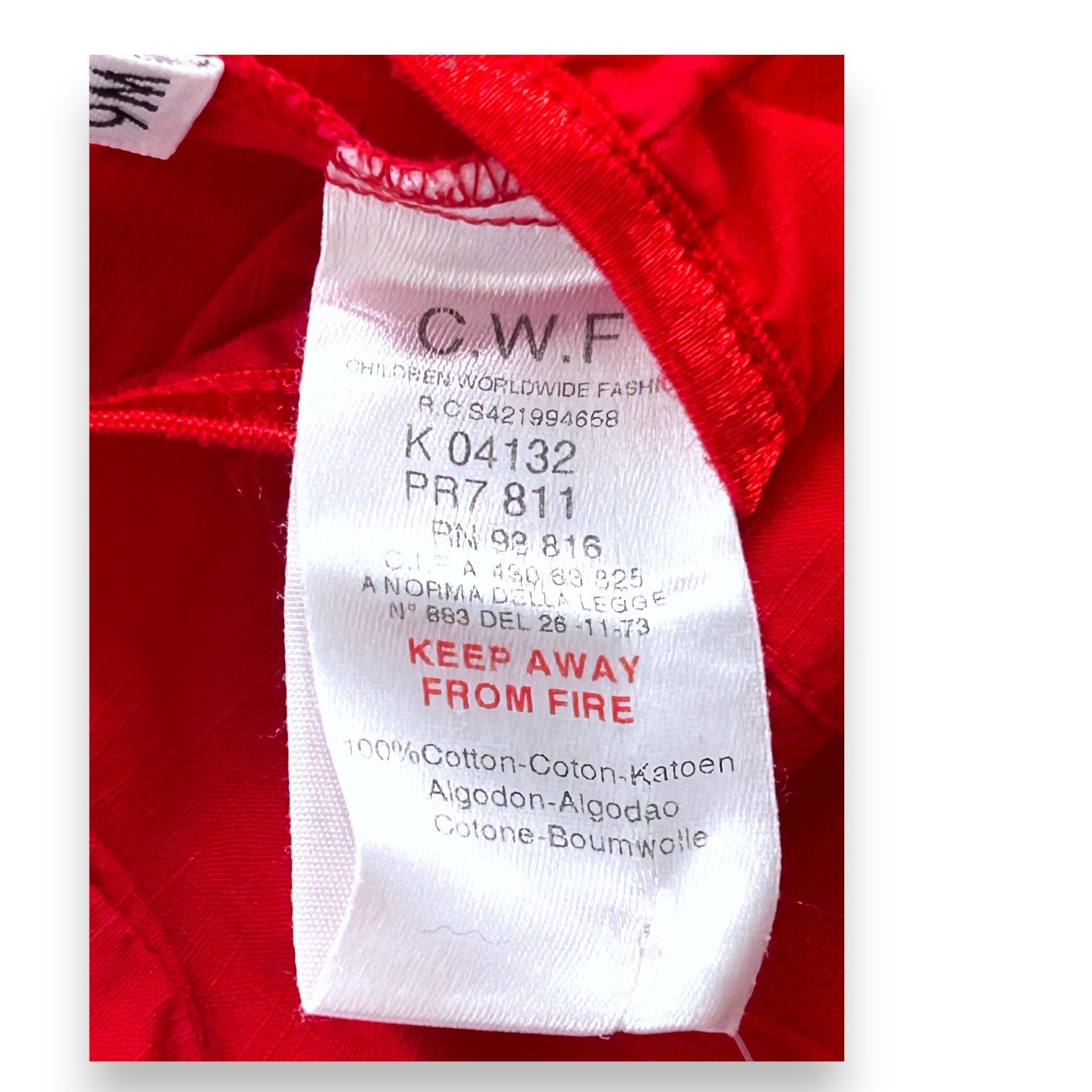 Red baby pants - 9 months KENZO - SECONDE MAIN Red