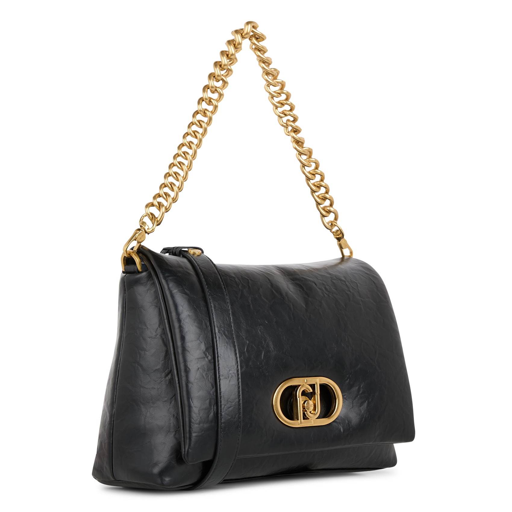 Sac porté épaule à rabat LIU JO Noir