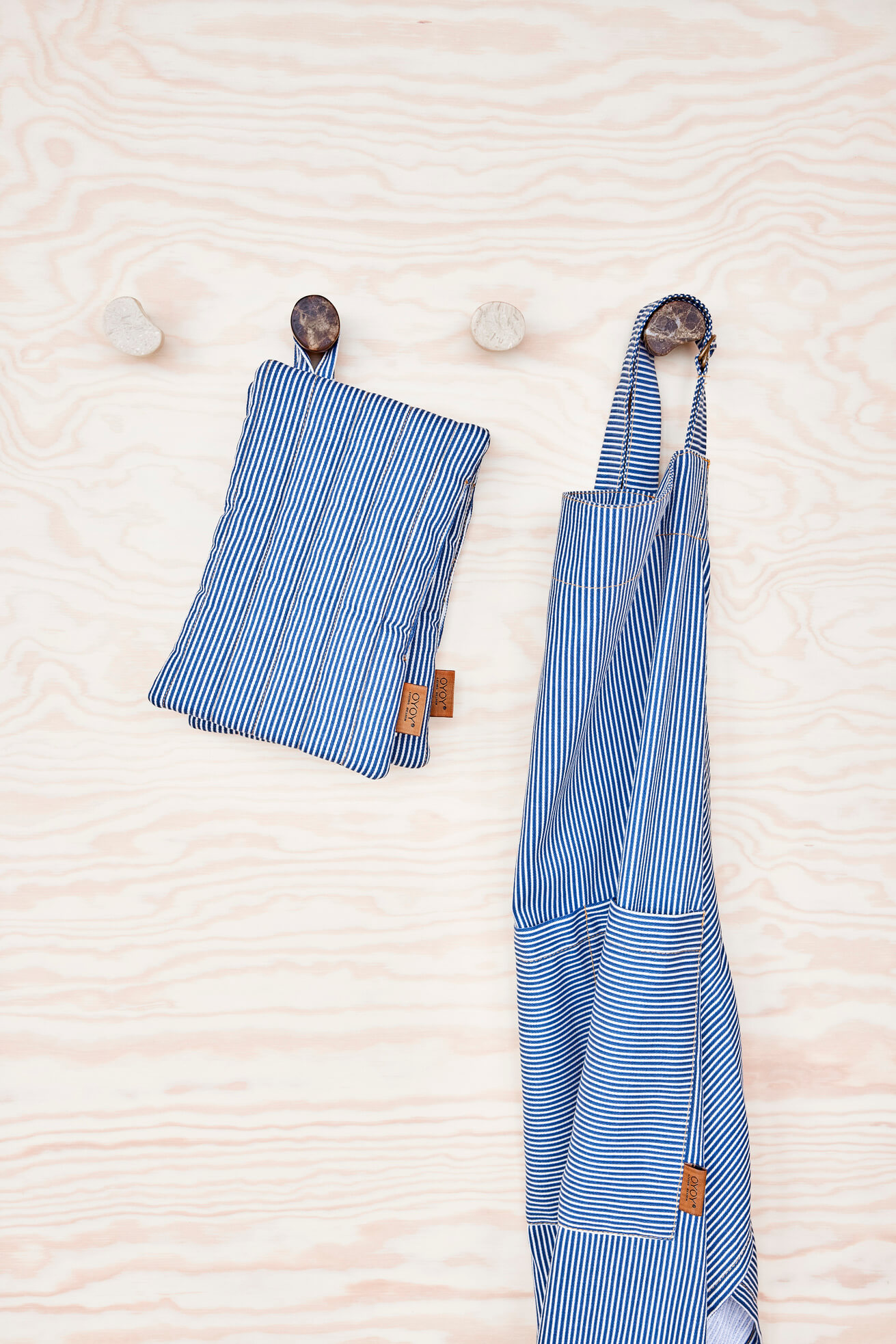 Cotton apron OYOY LIVING DESIGN Blue