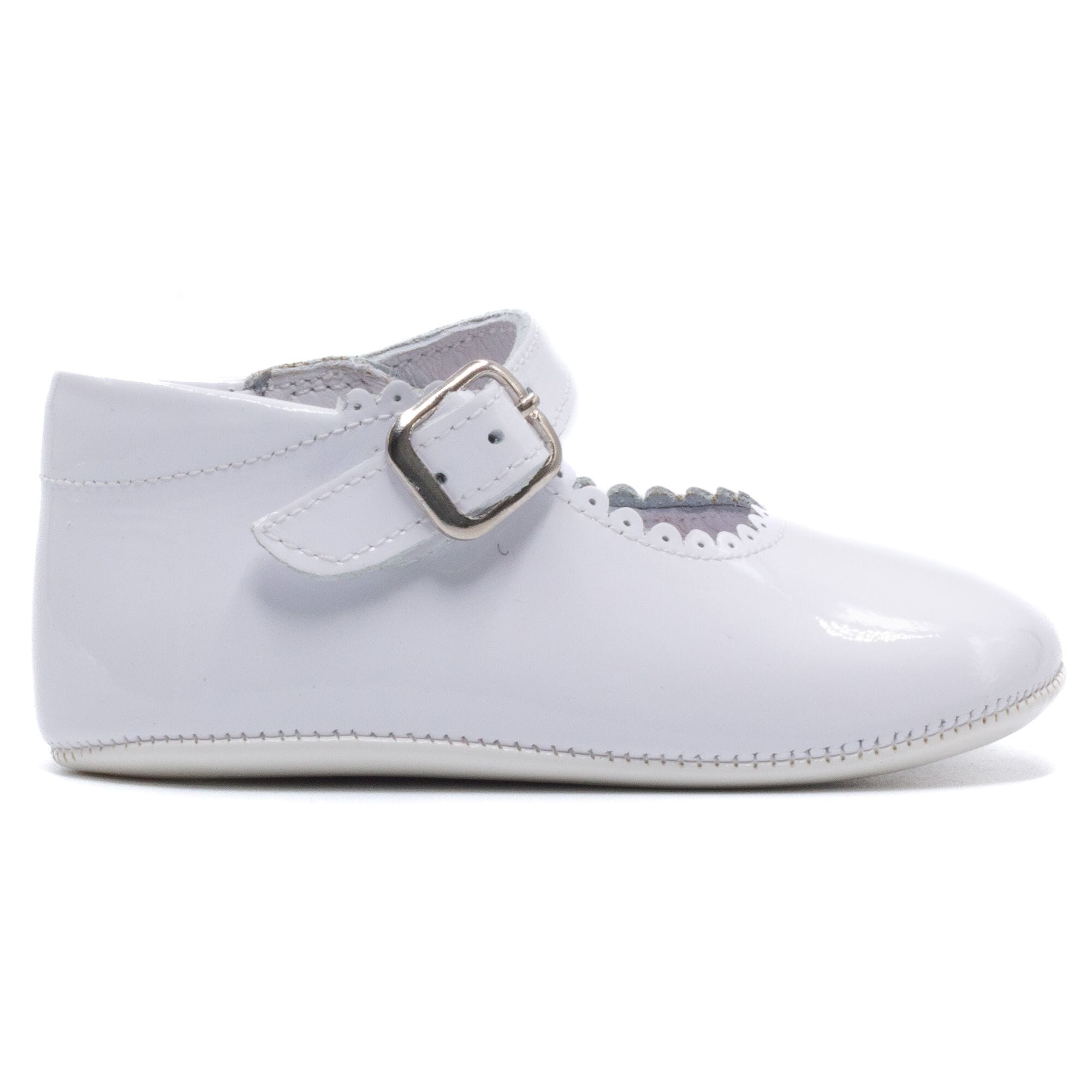 Girl's ballet slipper Boni & Sidonie White