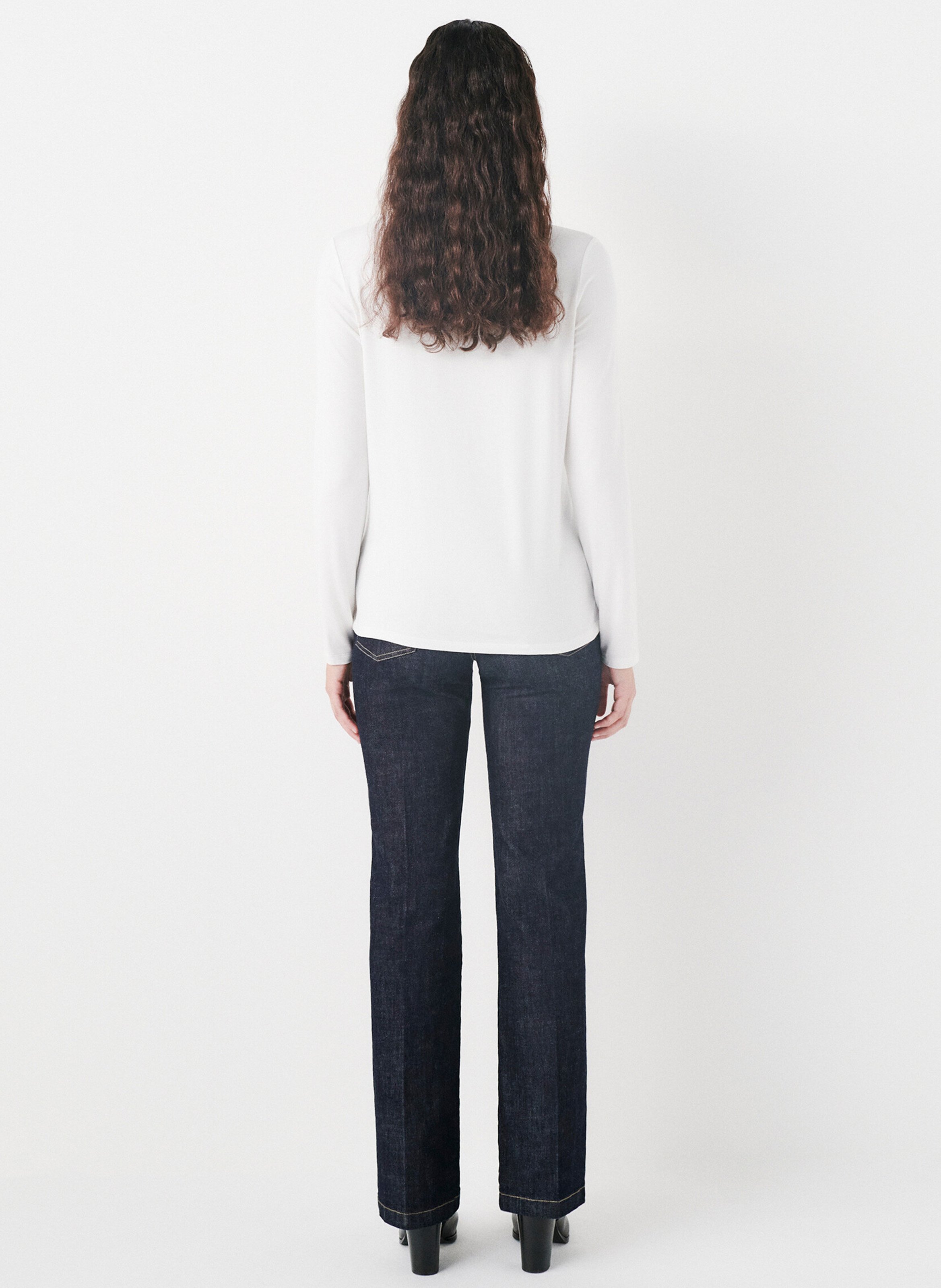 Cotton T-shirt CAROLL White