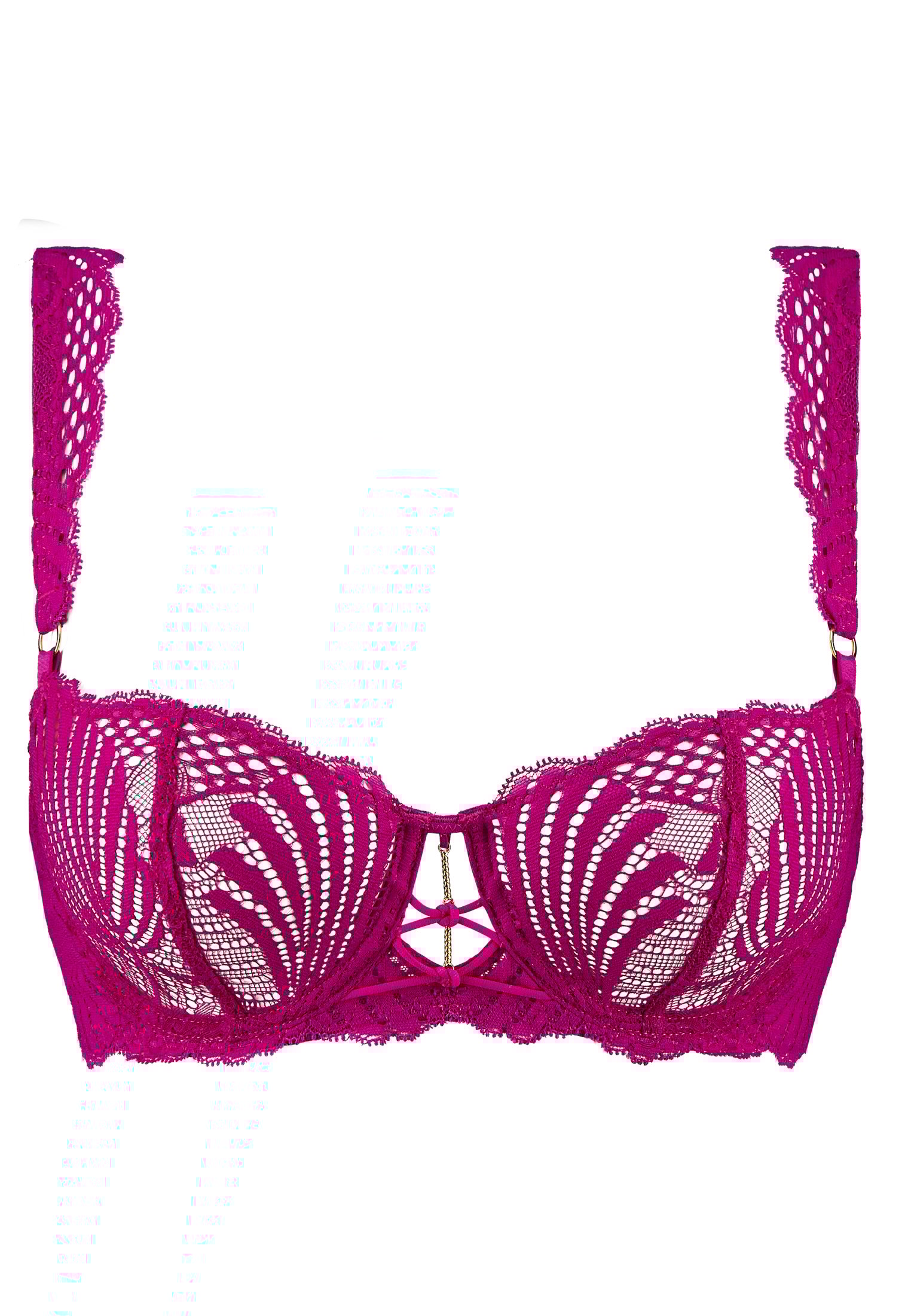 A Fleur De Toi demi-cup bra AUBADE Pink