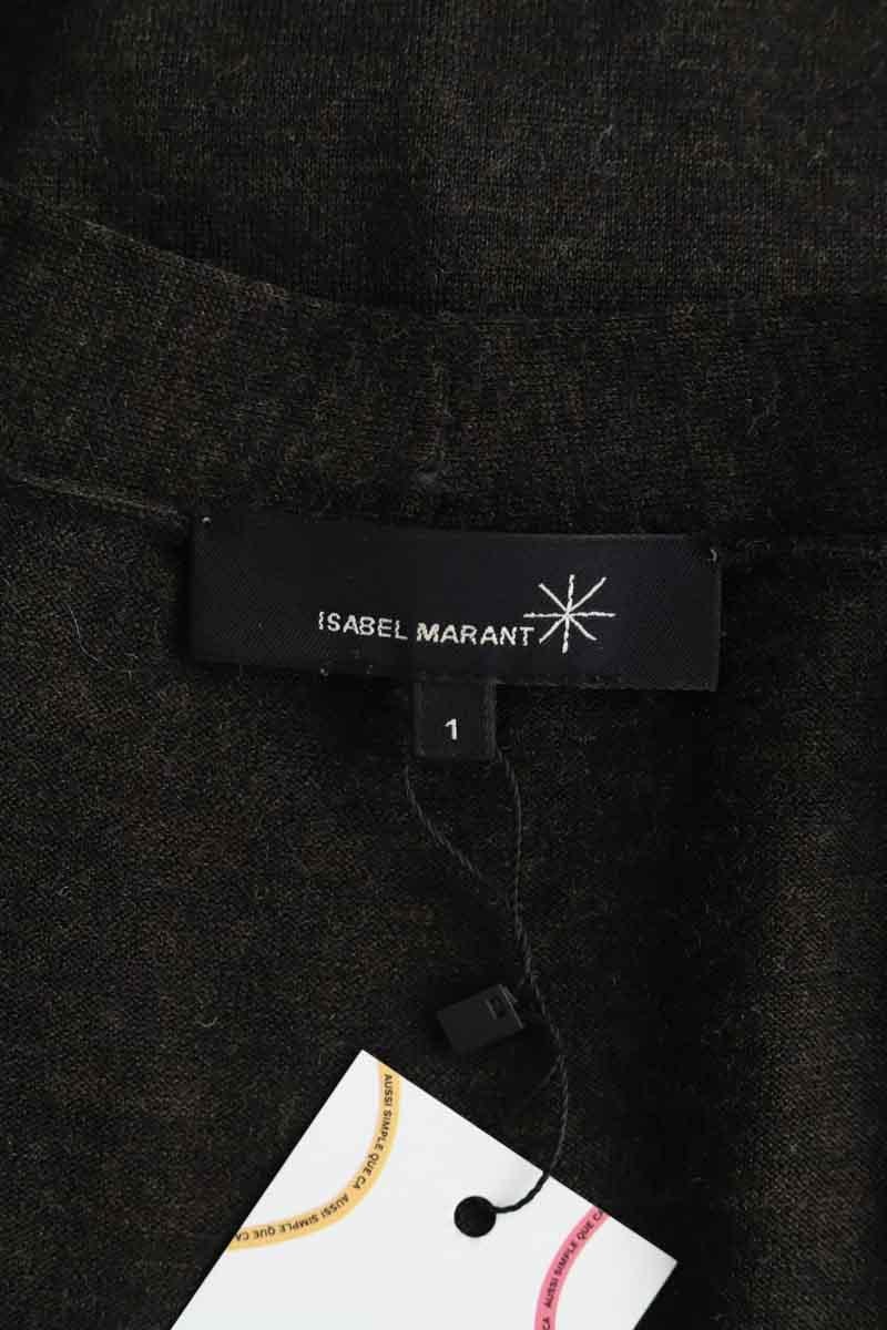 Chip wool cardigan ISABEL MARANT - Seconde Main Black