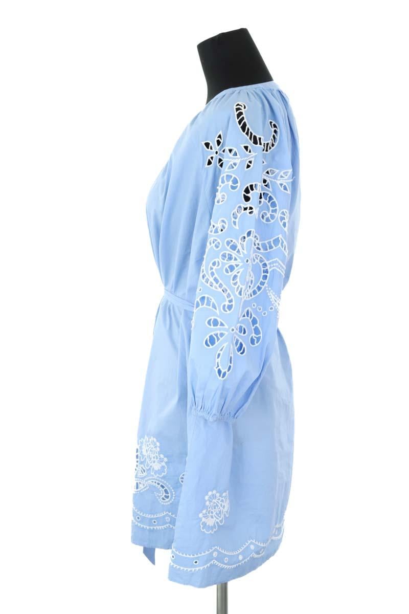 Cotton dress LOUISE MISHA - Seconde Main Blue