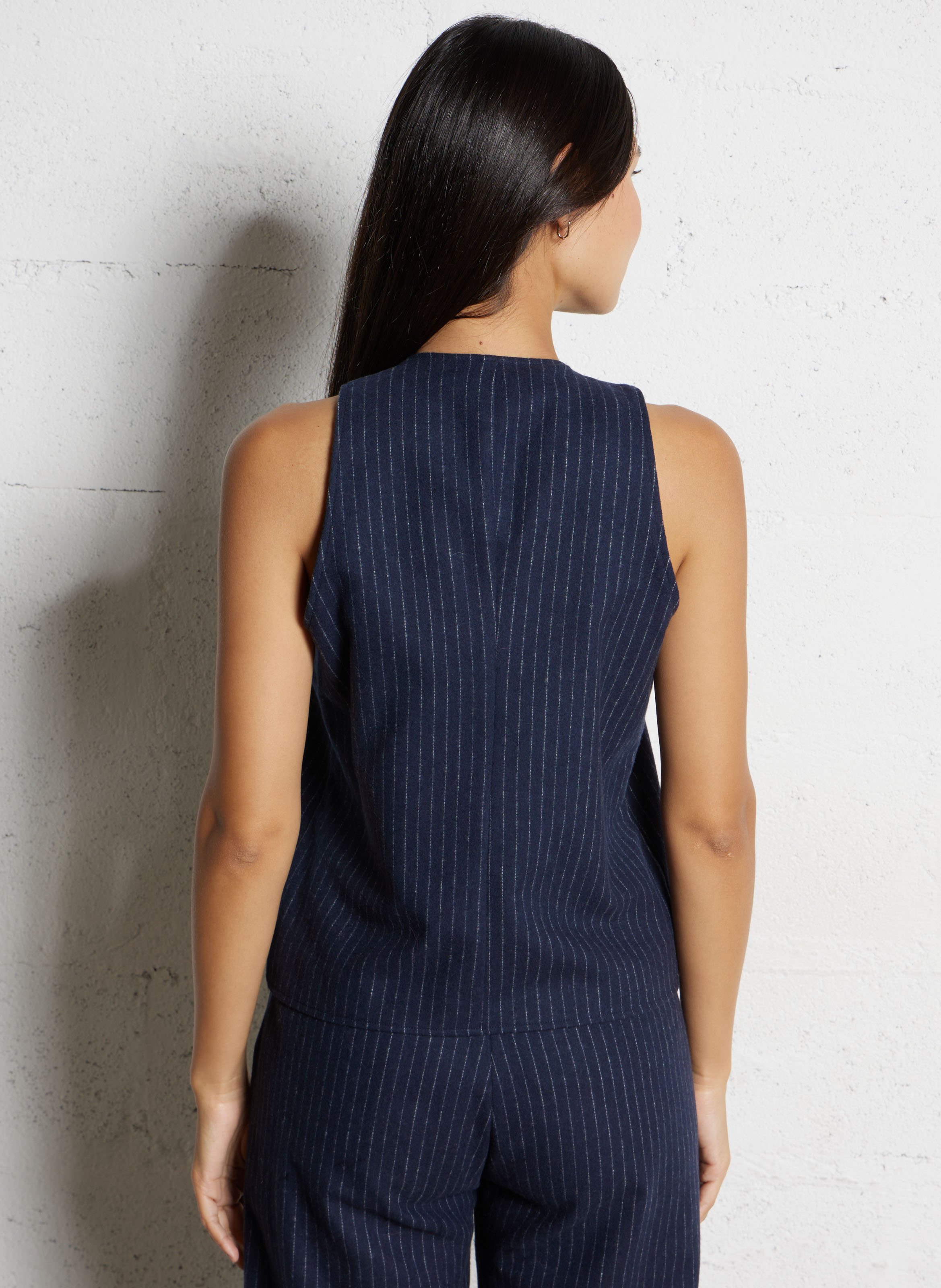 Gilet de tailleur en laine mélangée HARTFORD Multicolore