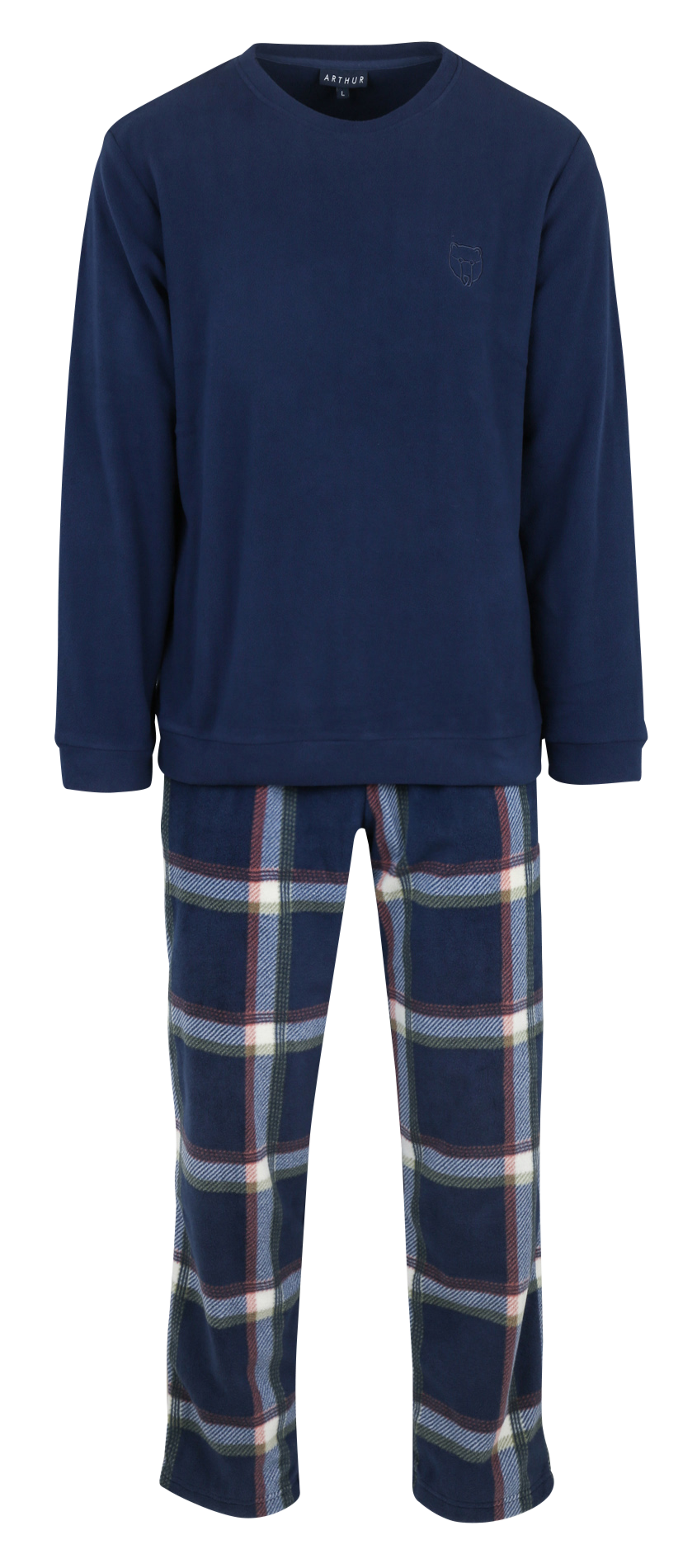 Ensemble de pyjama imprimé ARTHUR Bleu