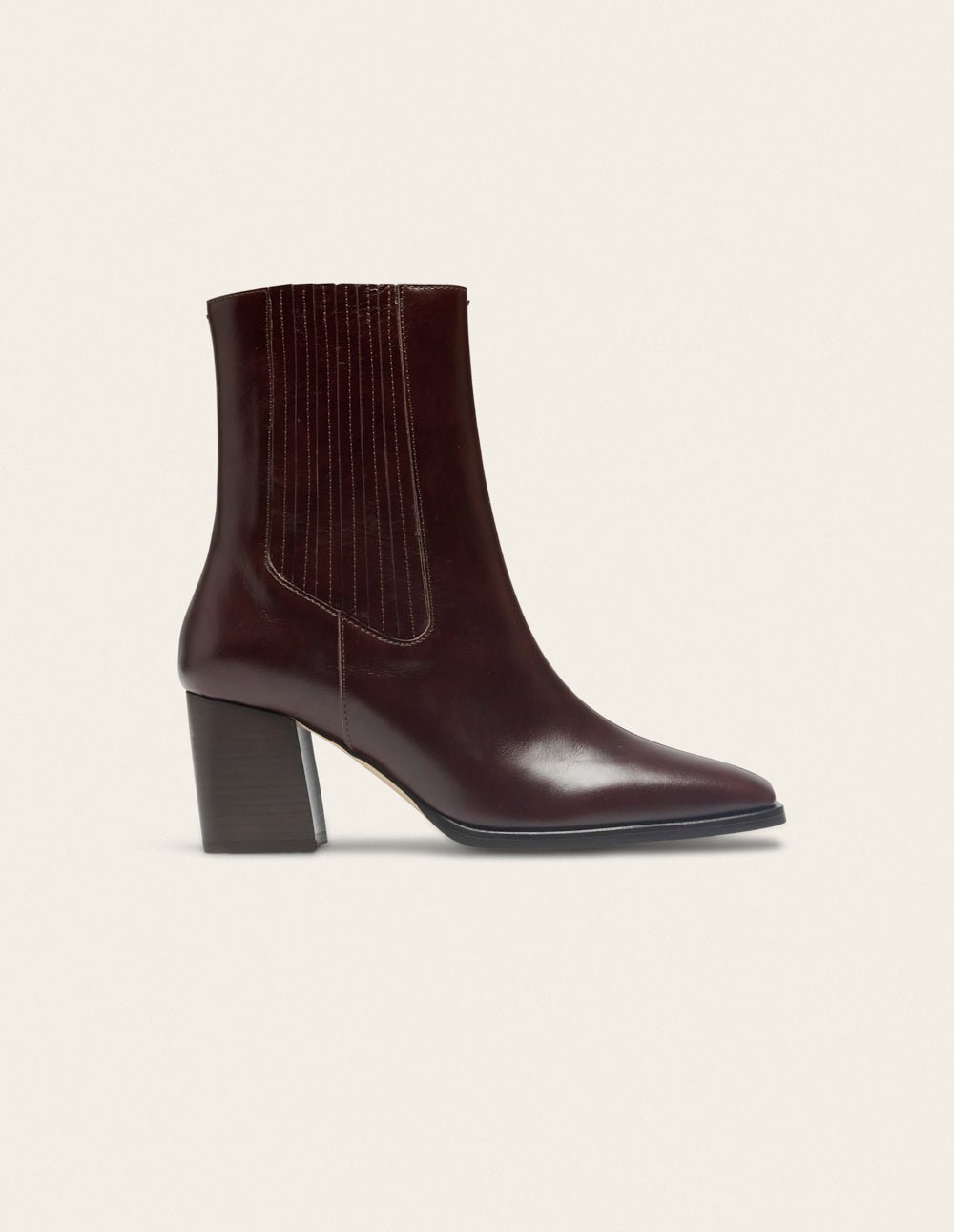 Ankle boots with heel ODAJE EX. M.MOUSTACHE Brown