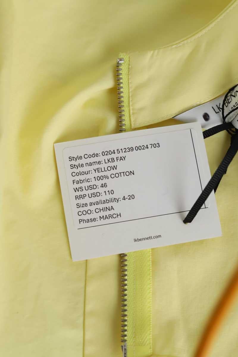 Azawood sleeveless top LK BENNETT - Seconde Main Yellow