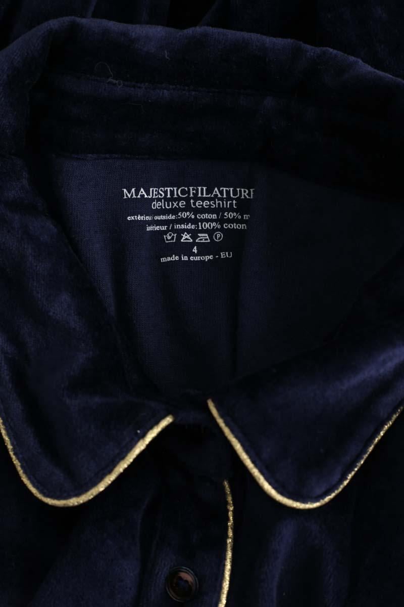 Shirt MAJESTIC FILATURES - SECONDE MAIN Blue