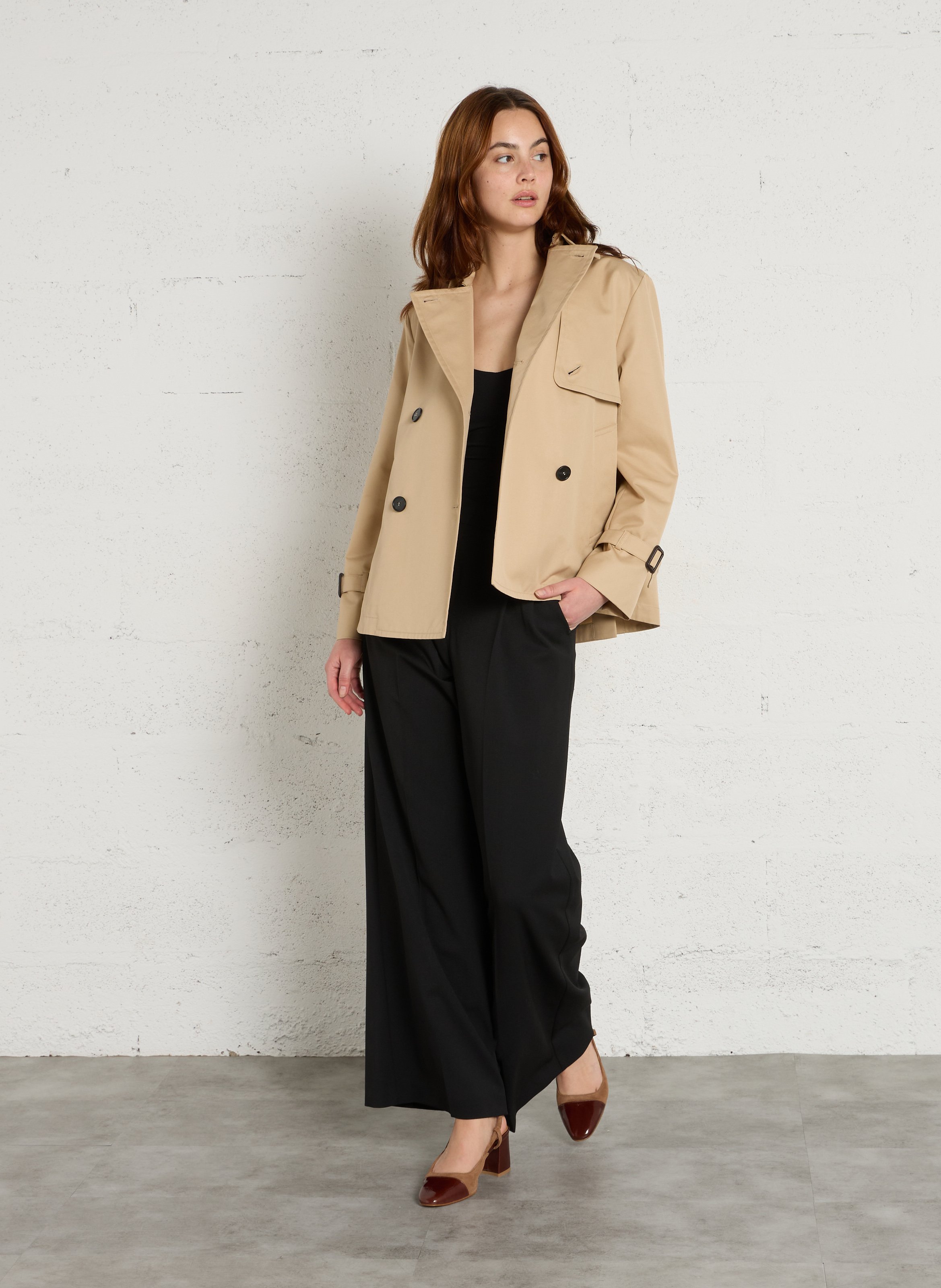 Pantalon large  MAX MARA WEEK END Noir