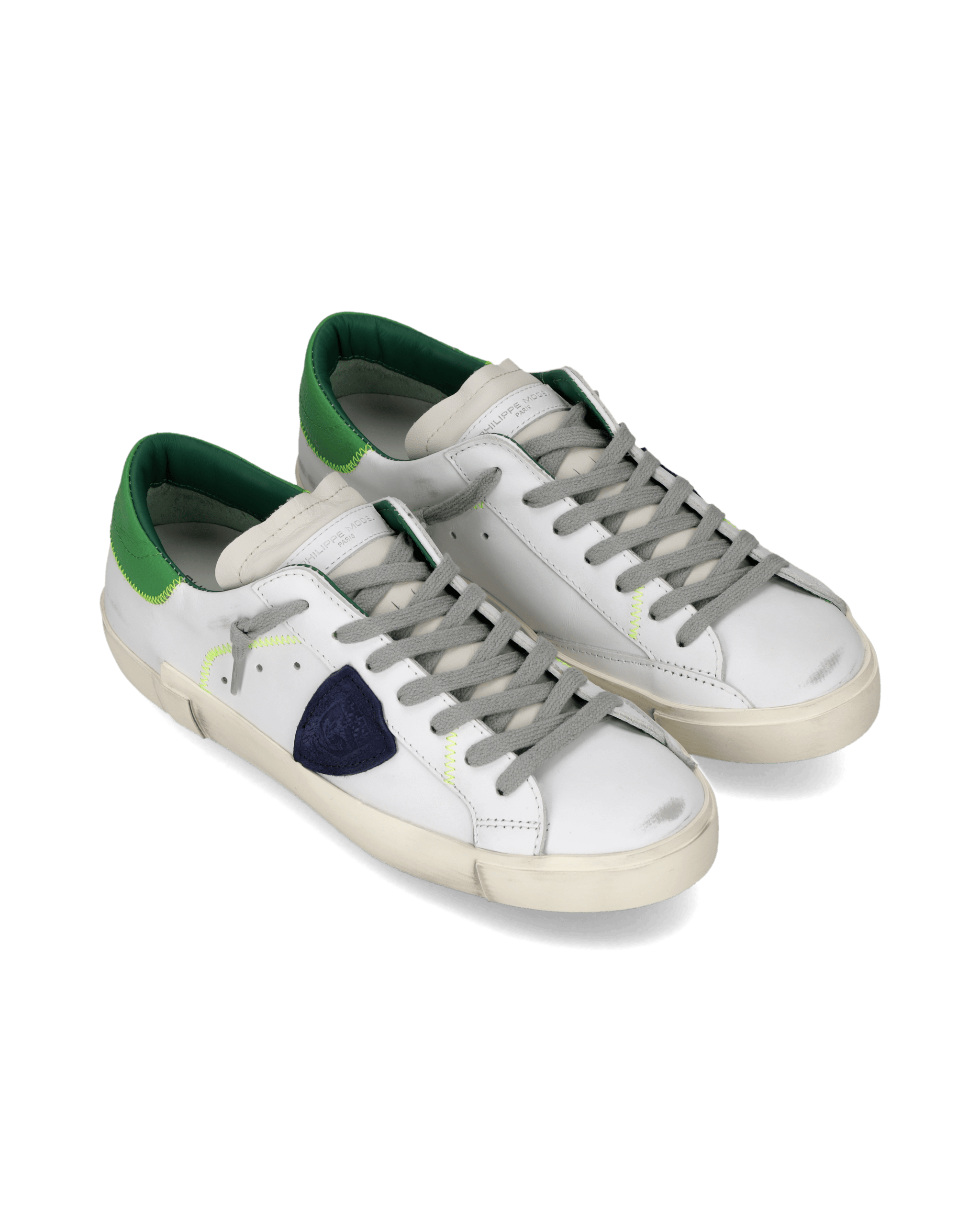 Tennis sneakers. PHILIPPE MODEL Green