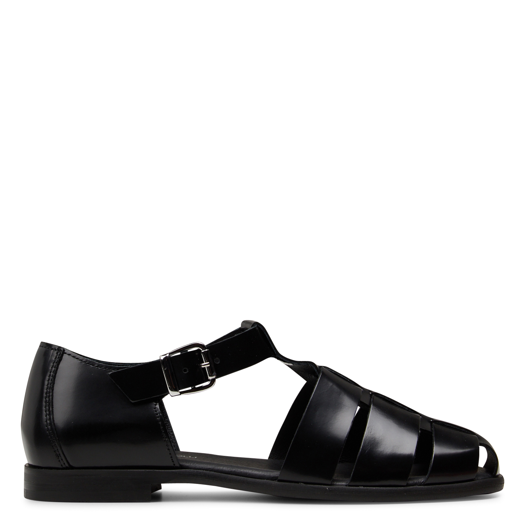 Flat patent leather sandals MELLOW YELLOW