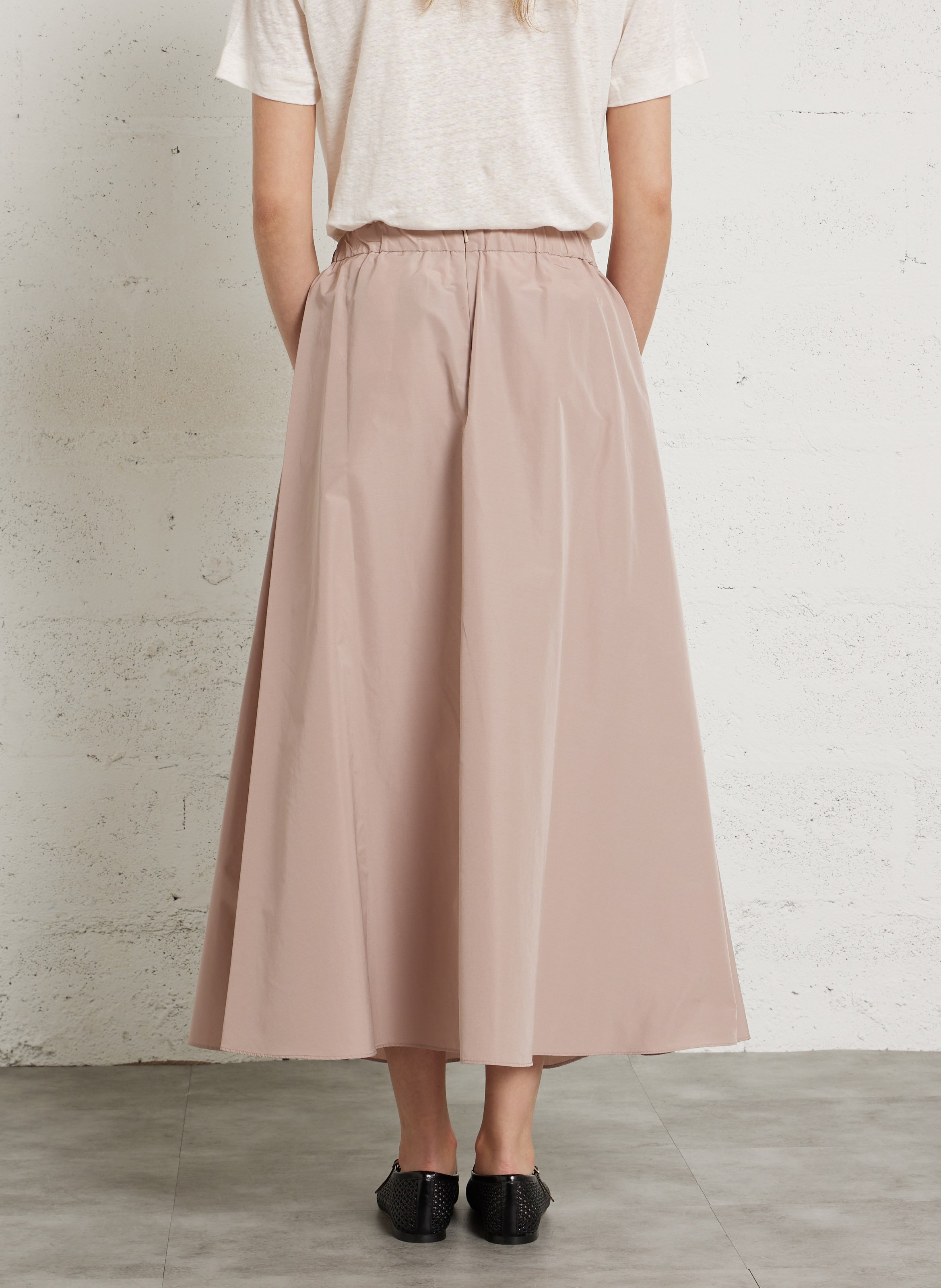 Ausgestellter Midi-Rock MAX MARA WEEK END Rosa