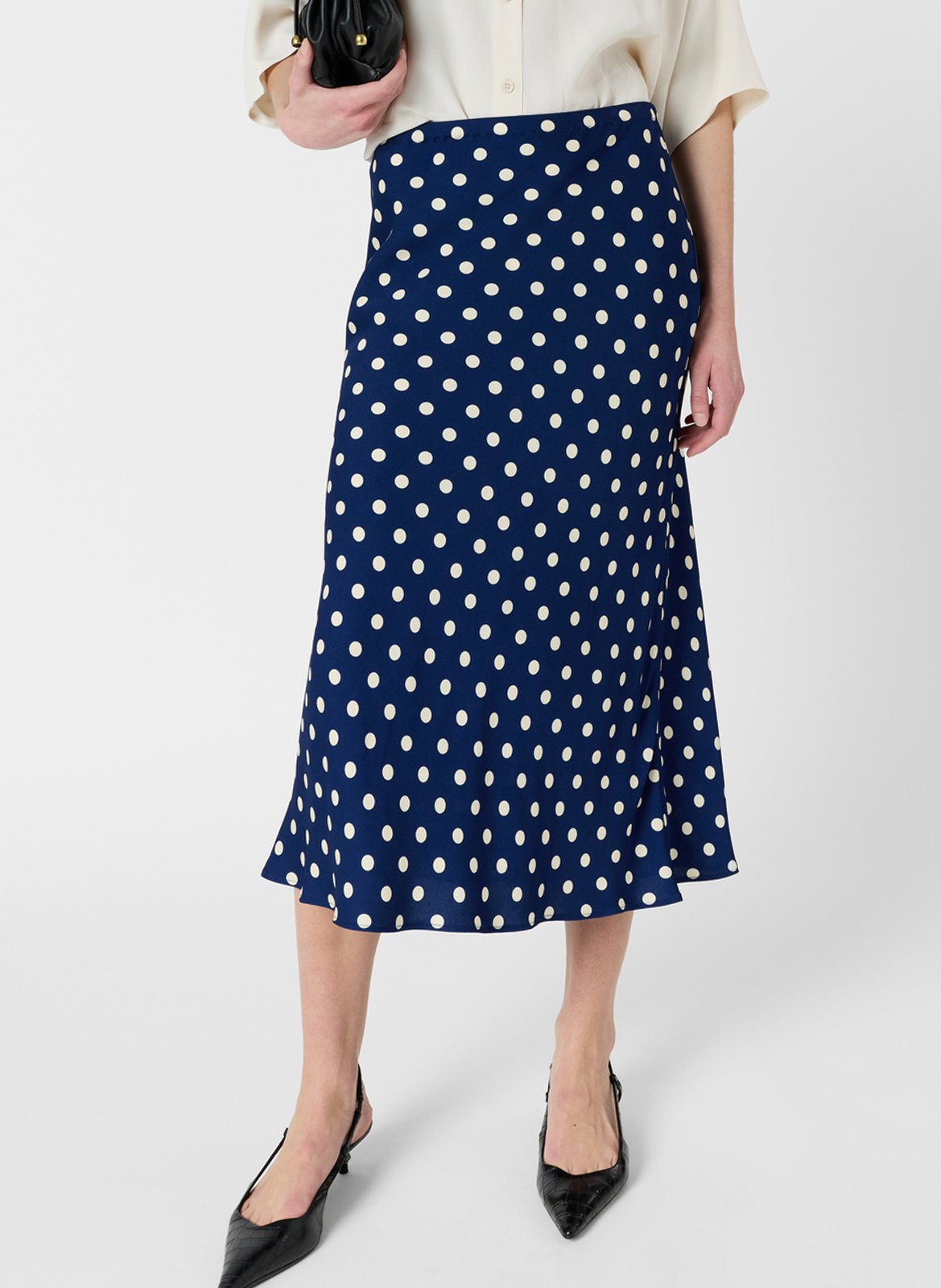 Midirock mit Punkten GERARD DAREL Blau