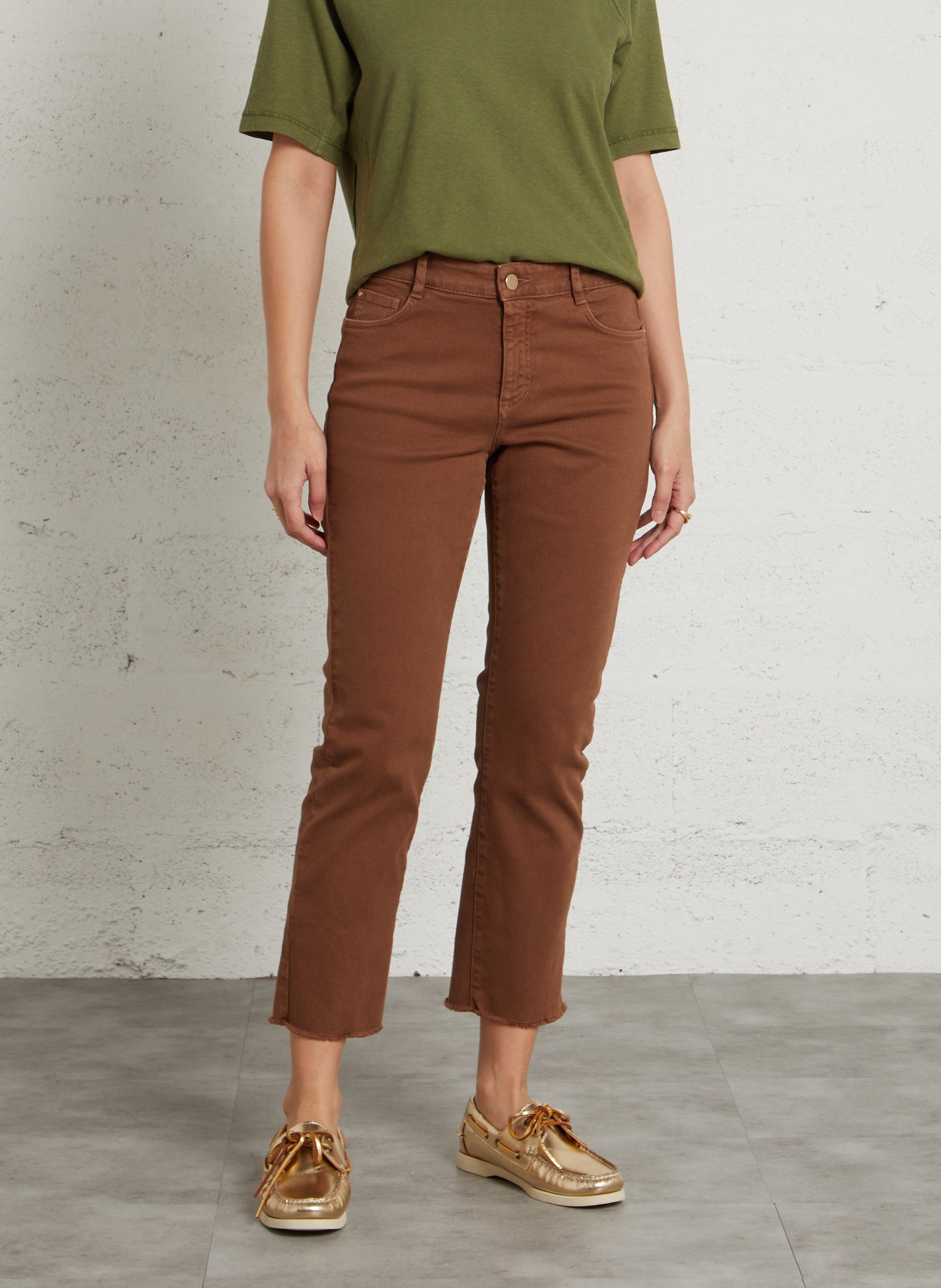 Rechte 7/8-jeans met 5 zakken MAISON 123