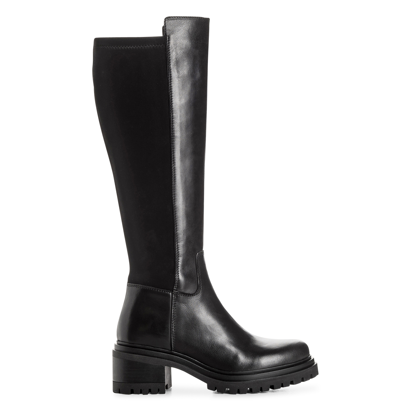 Lederstiefel REQINS Schwarz