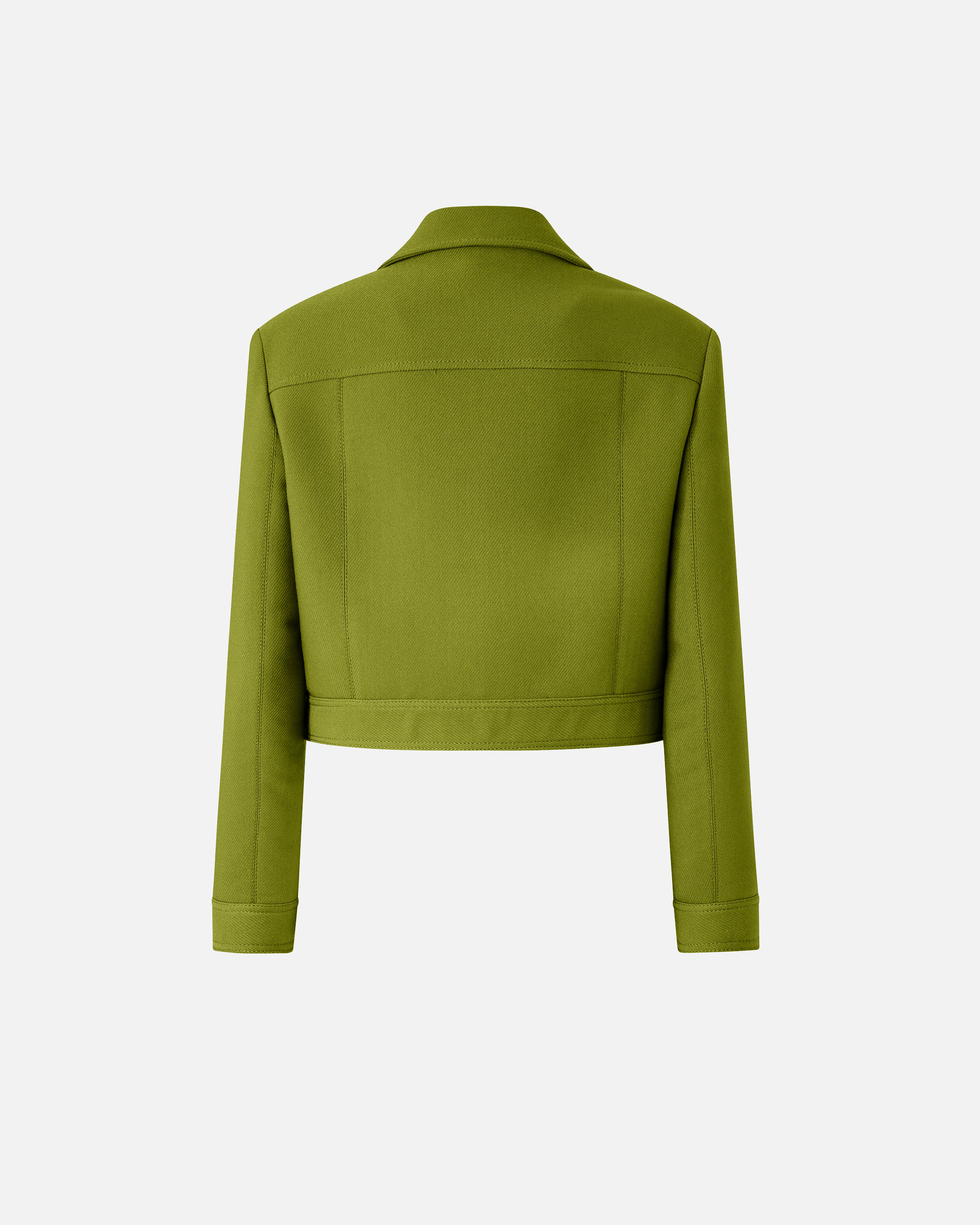 Blouson cropped avec surpiqûres PINKO Multicolore