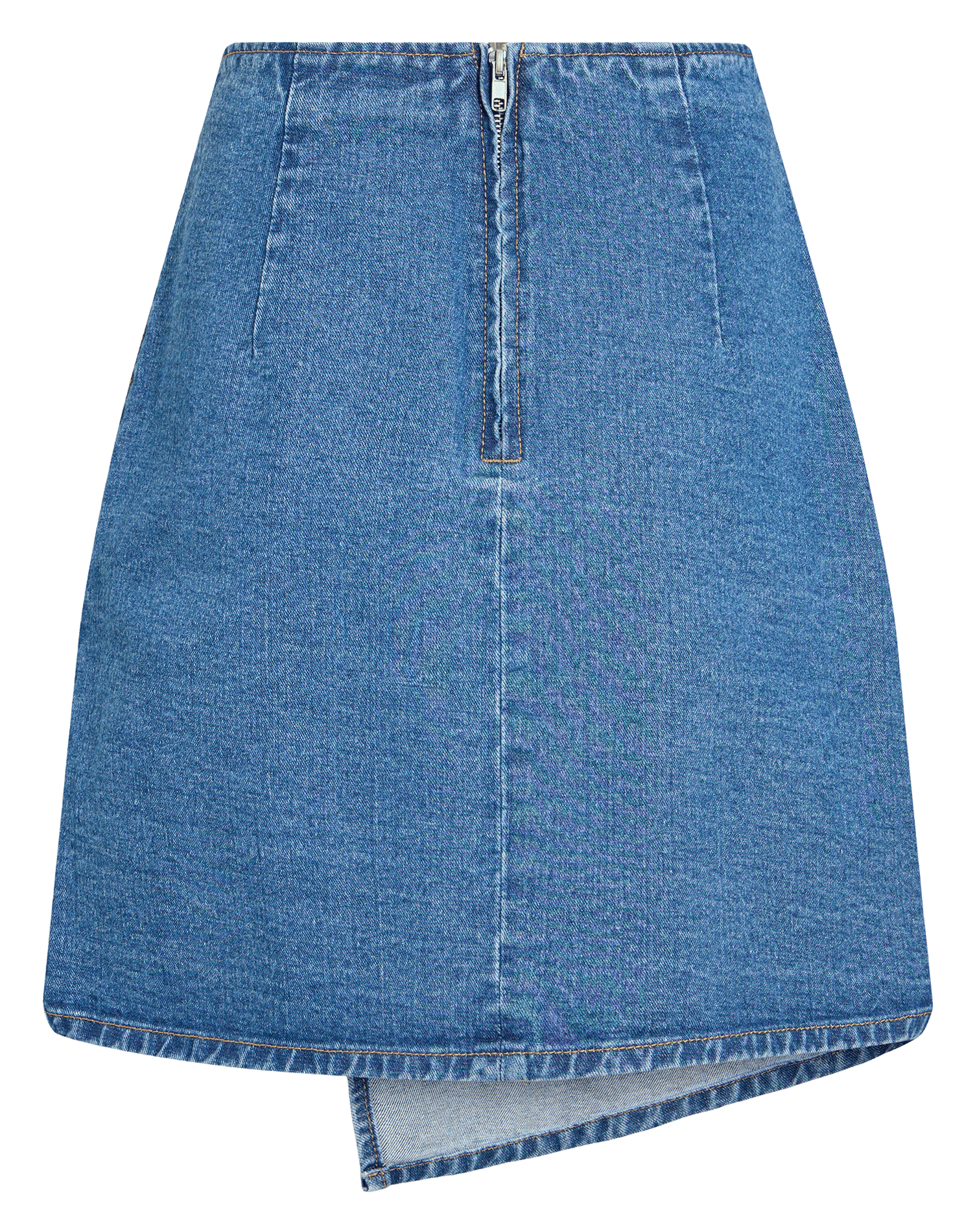 Straight-cut denim skirt VILA Blue