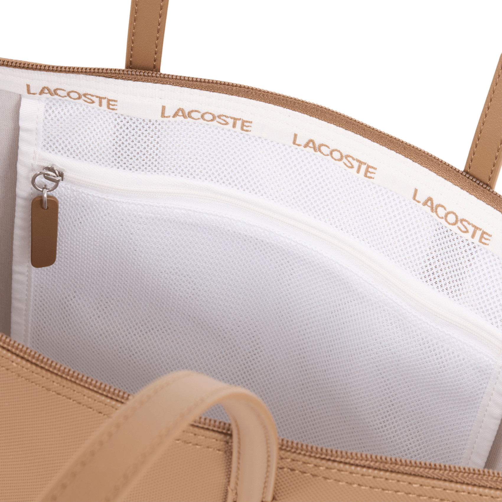 Große Einkaufstasche L.12.12 Konzept LACOSTE Braun