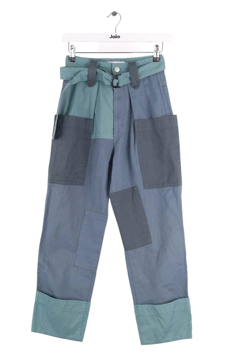 Straight-leg pants ISABEL MARANT ÉTOILE - SECONDE MAIN White