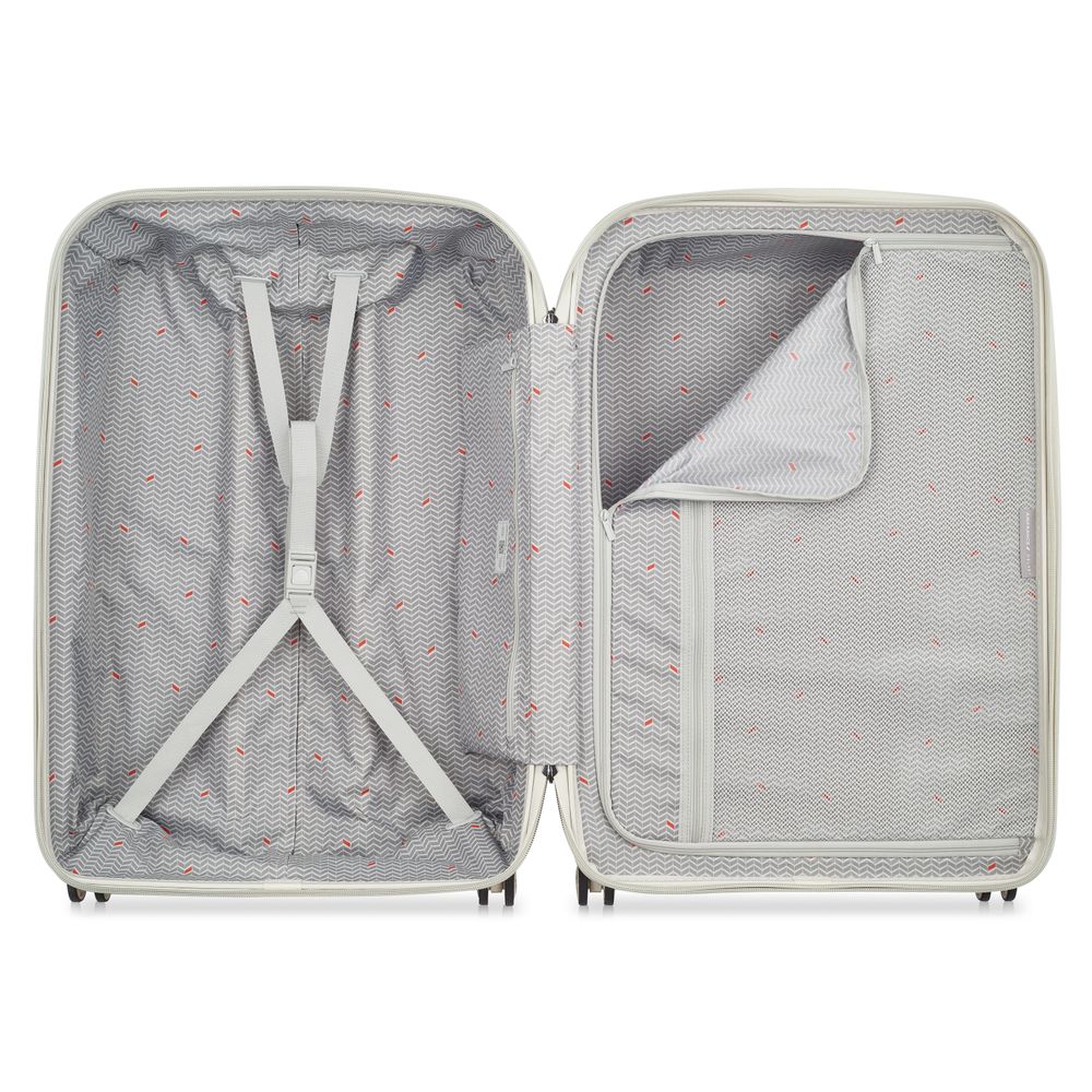 Rigid hold suitcase DELSEY PARIS White