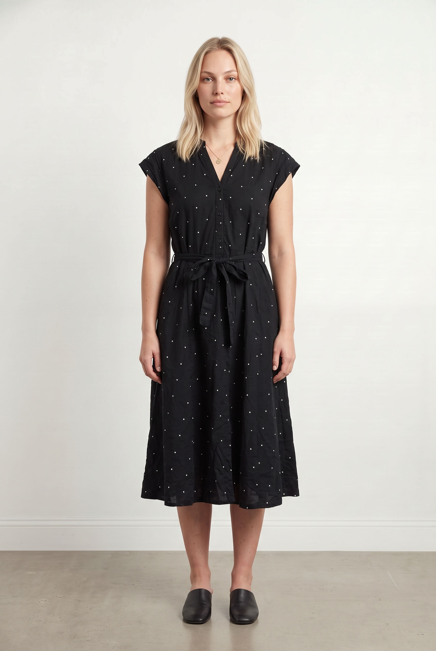 Robe longue COMPTOIR DES COTONNIERS - Seconde main Noir