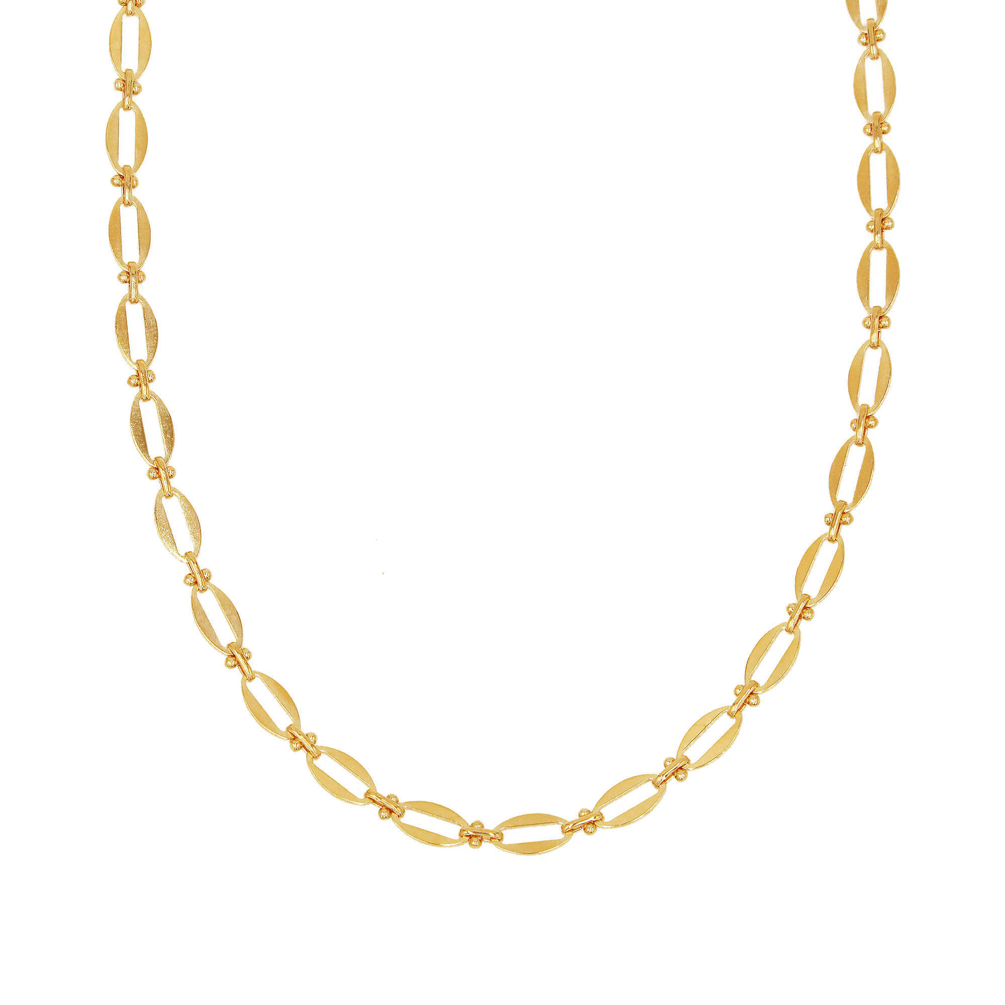 Long necklace NILAI Golden