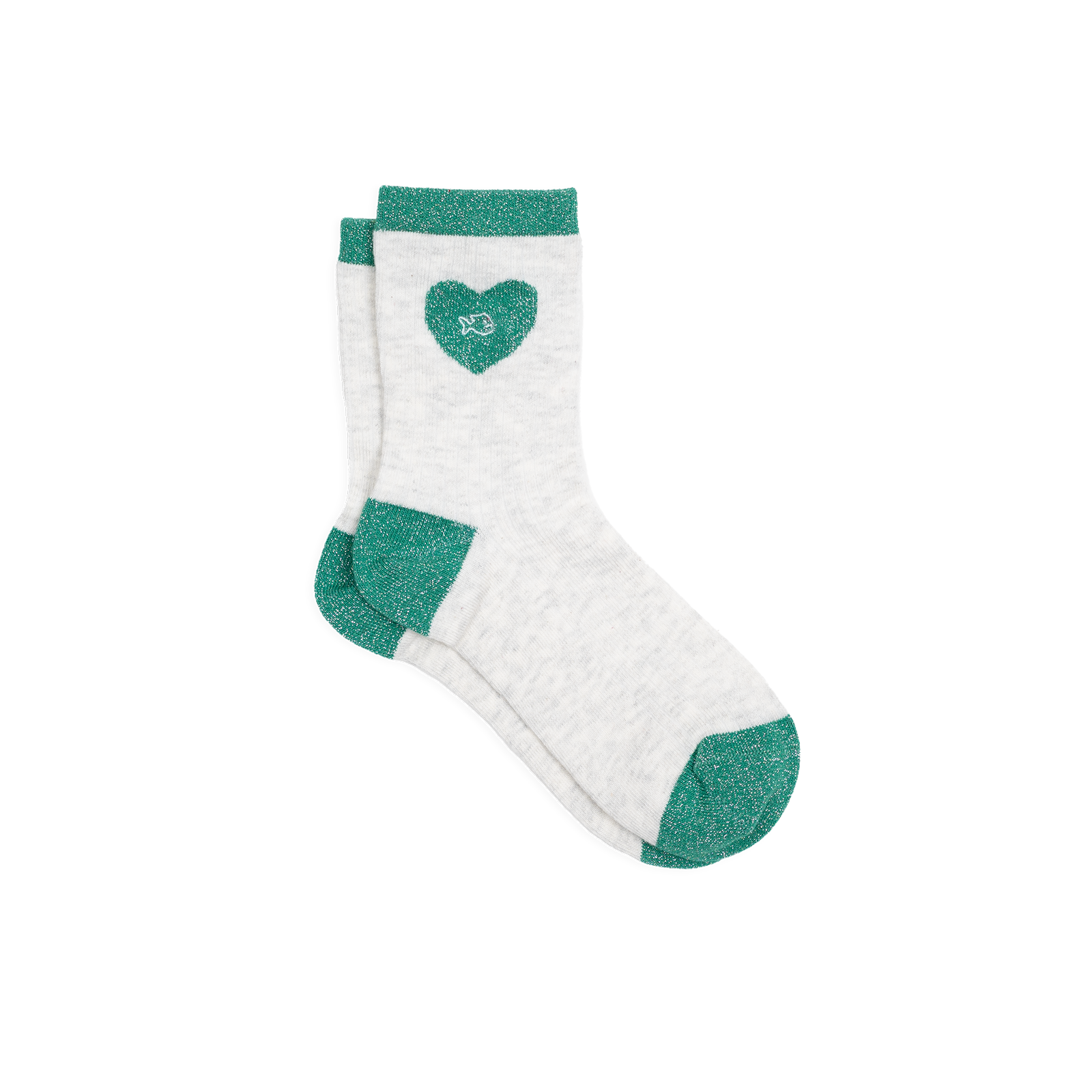 Combed cotton heart socks BILLYBELT