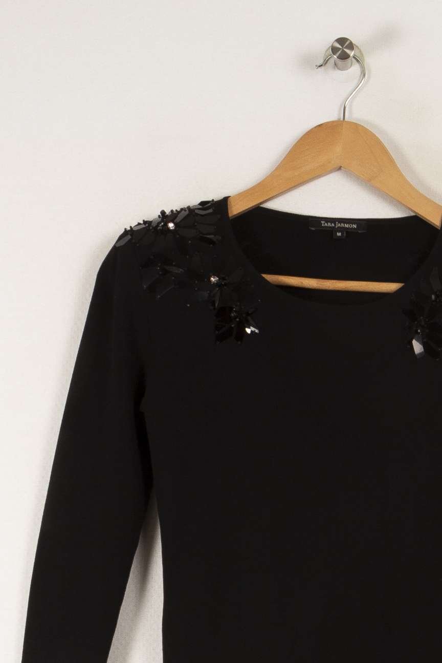 Top TARA JARMON - Seconde Main Black