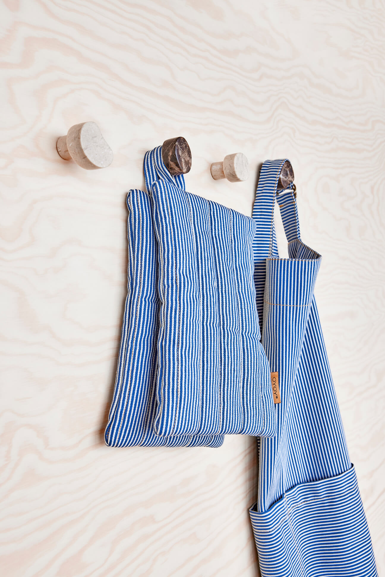 Cotton apron OYOY LIVING DESIGN Blue