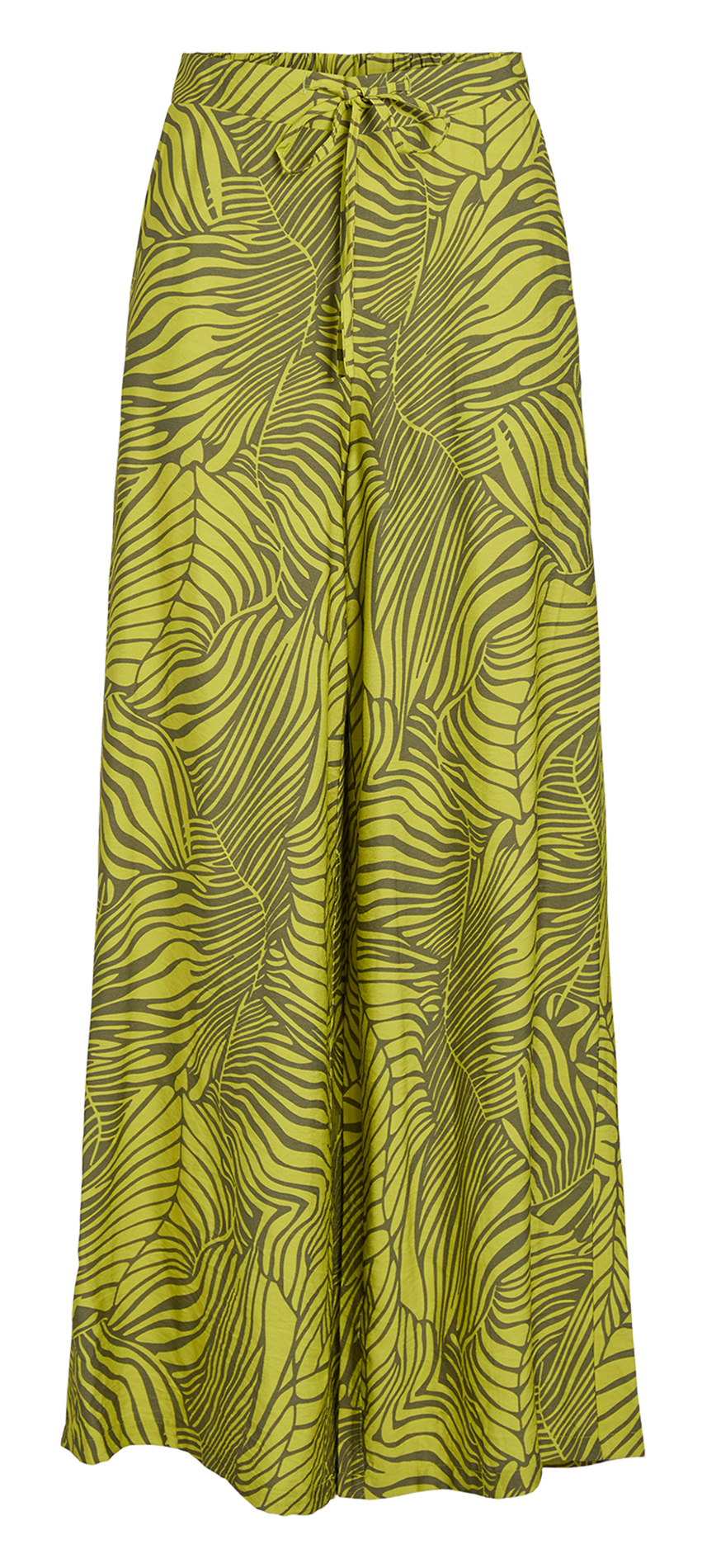 Pantalon large imprimé VILA Vert