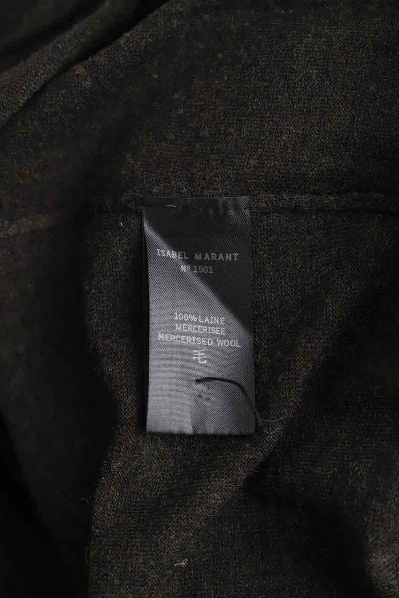 Chip wool cardigan ISABEL MARANT - Seconde Main Black