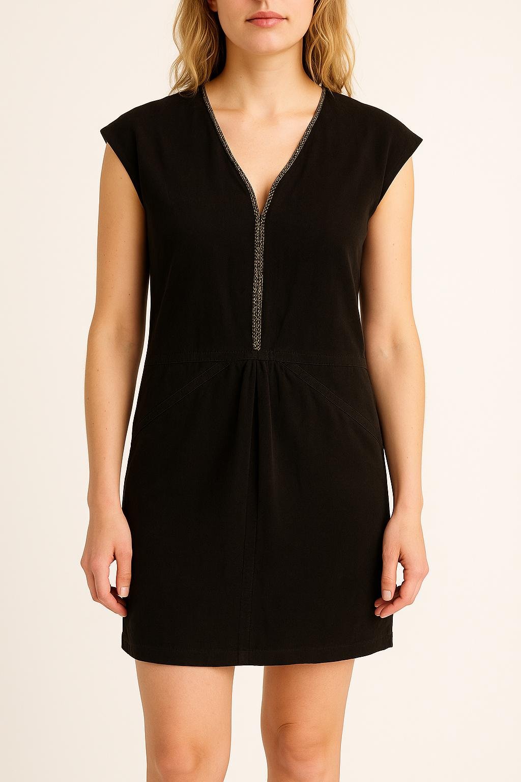 Midi dress COMPTOIR DES COTONNIERS - Seconde main Black