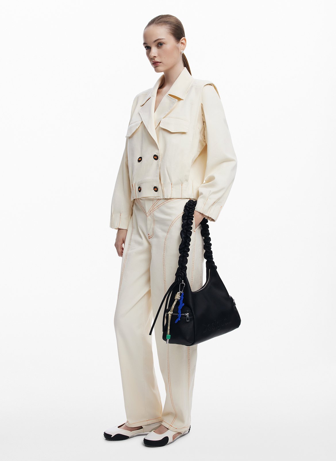 Sac porté épaule  DESIGUAL Noir